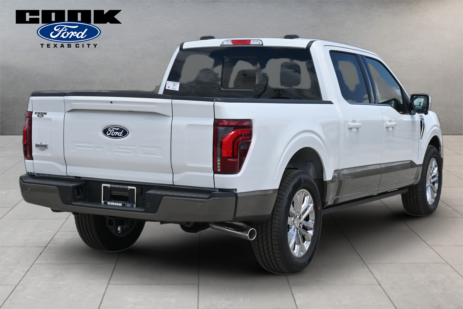 2026 Ford F-150 King Ranch White at Bayway Chrysler Dodge Jeep Ram