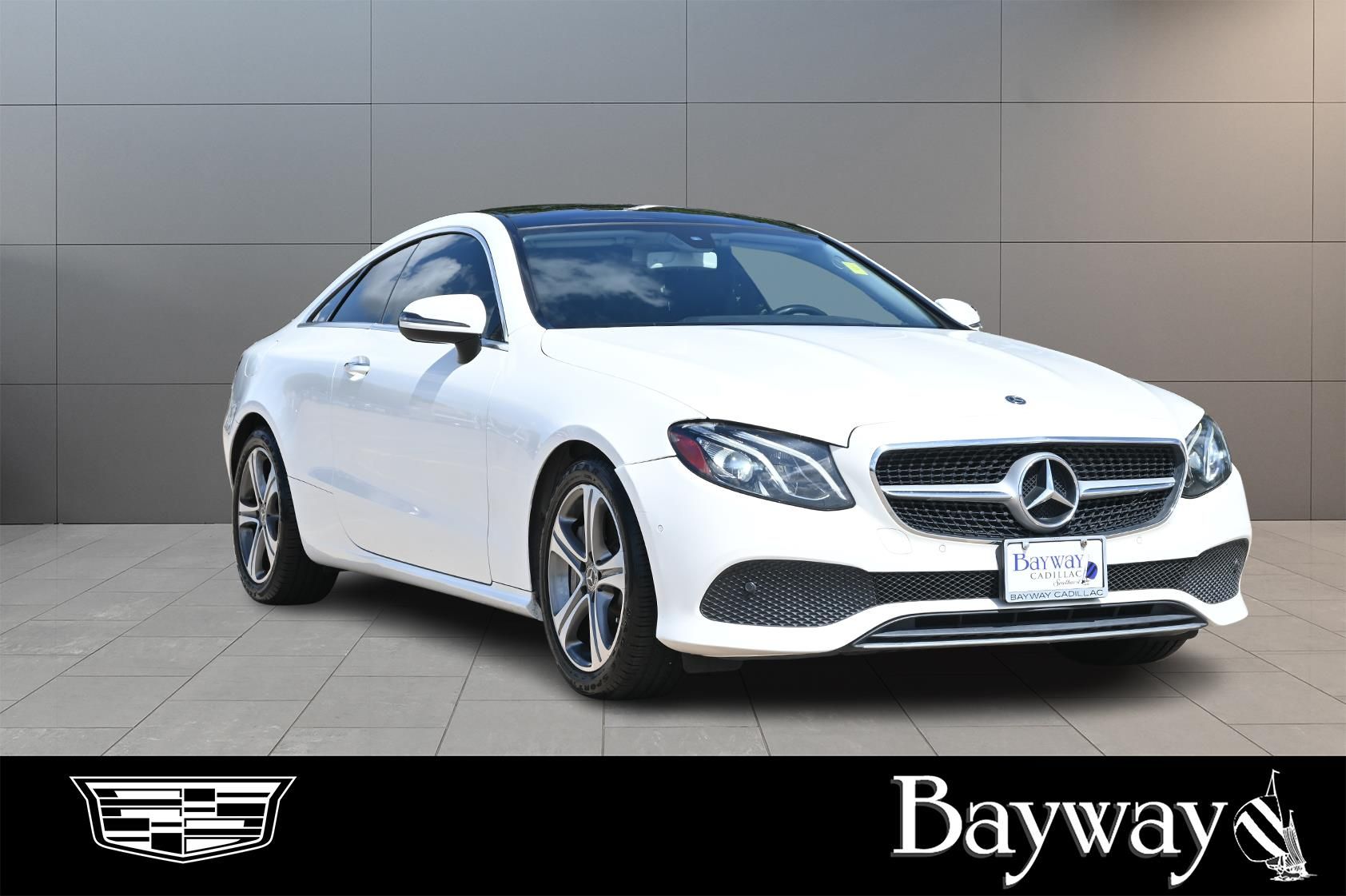 2018 Mercedes-Benz E-Class E 400 White at Bayway Cadillac Southwest