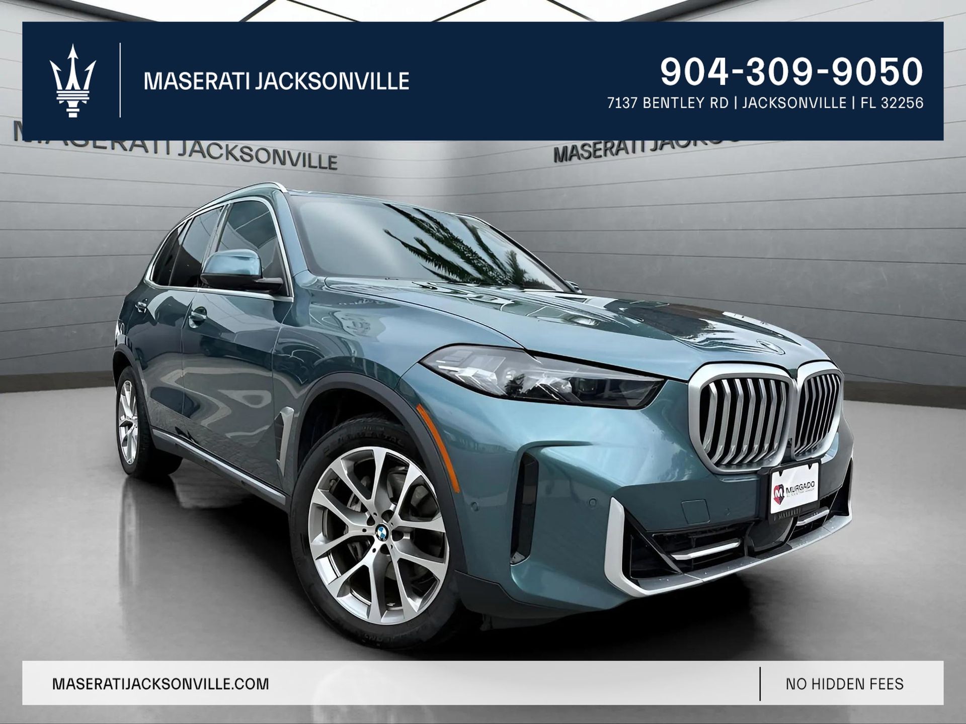 Blue Ridge Mountain Metallic 2024 BMW X5 xDrive40i AWD SUV / Crossover All-Wheel Drive 8-Speed Automatic