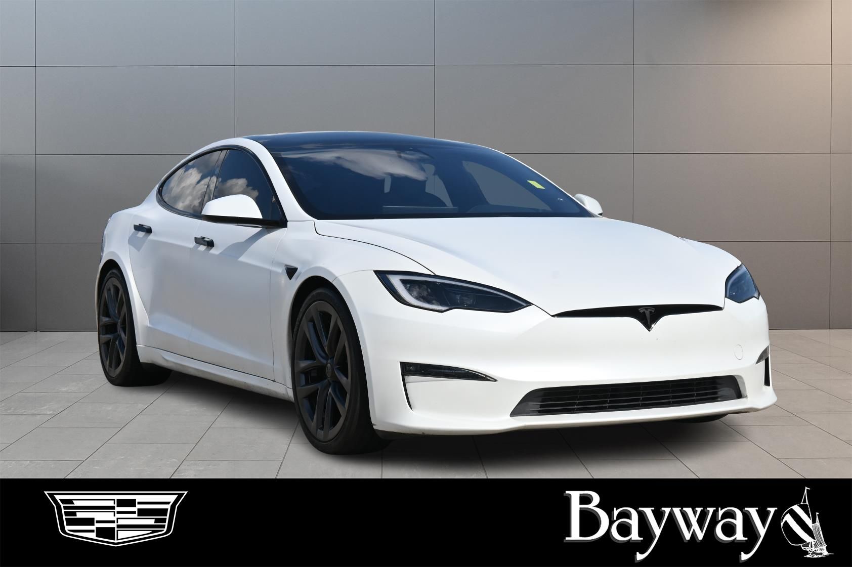 2023 Tesla Model S Standard Range White at Ultimate Motorsports