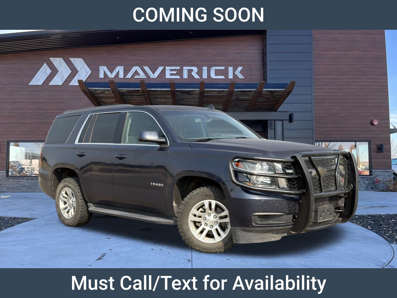 Blue Velvet Metallic 2017 Chevrolet Tahoe SUV / Crossover Four-Wheel Drive Automatic