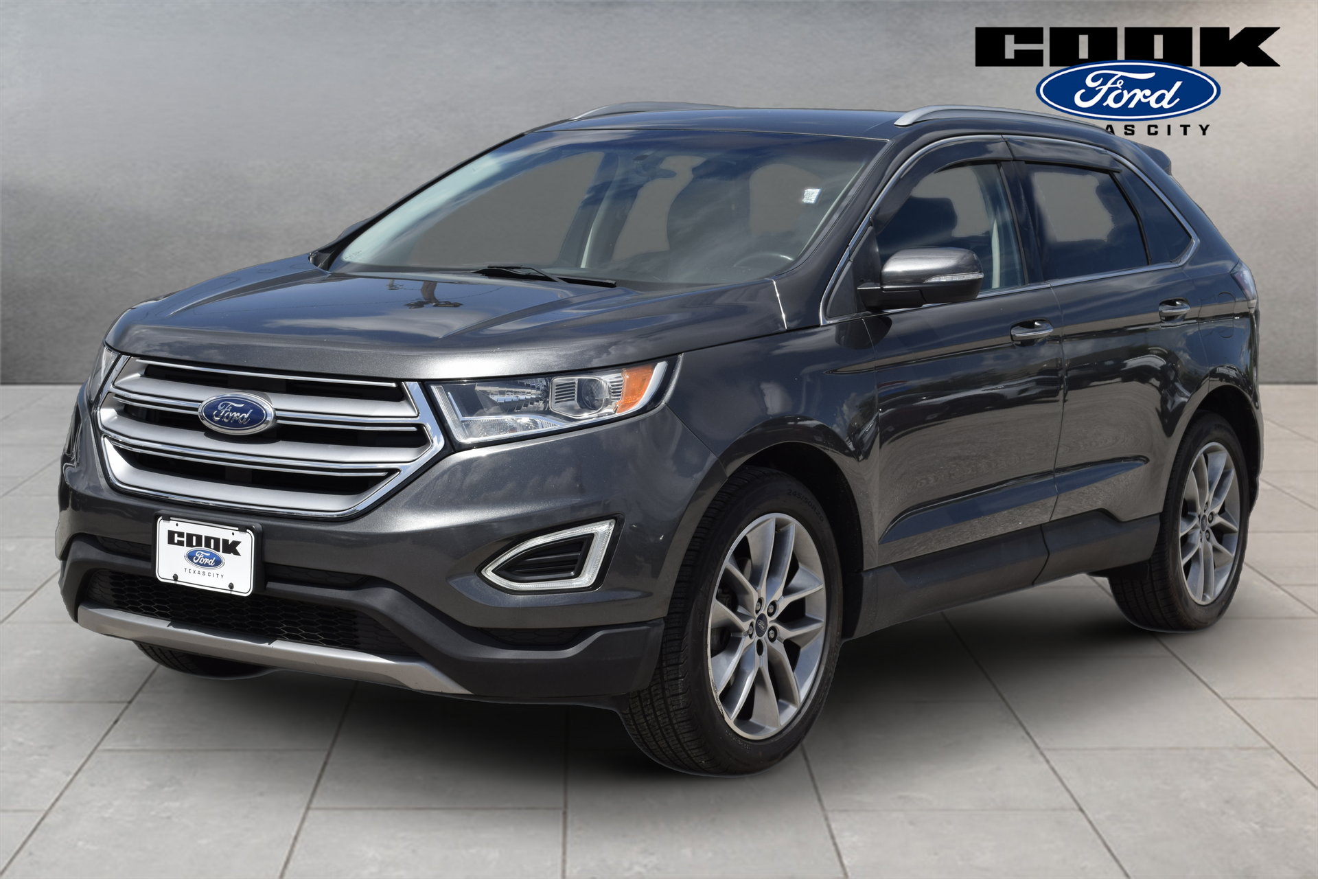 Gray (Magnetic) 2018 Ford Edge SUV / Crossover Front-Wheel Drive 6-Speed Automatic