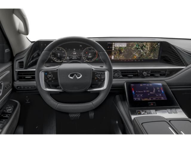 2026 INFINITI QX80 LUXE White at Genesis of Spring