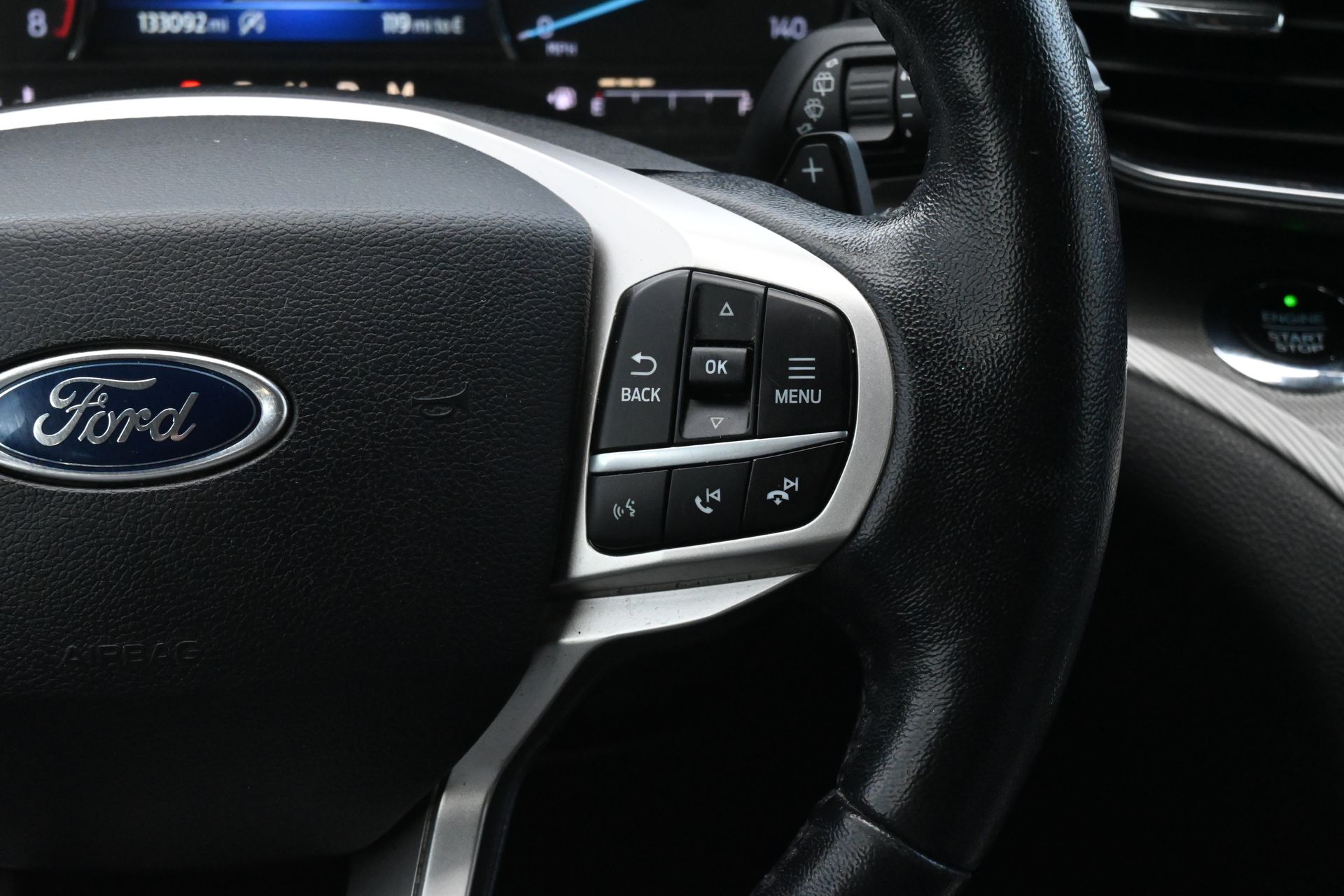 2021 Ford Explorer XLT Black at North Houston Mitsubishi