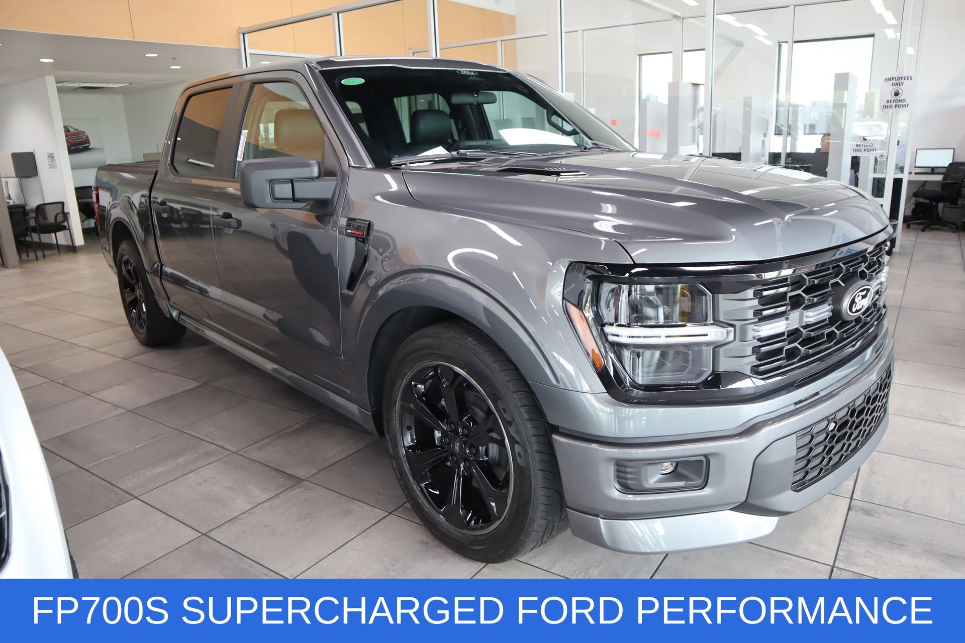 Carbonized Gray Metallic 2026 Ford F-150 Pickup Truck Four-Wheel Drive Automatic