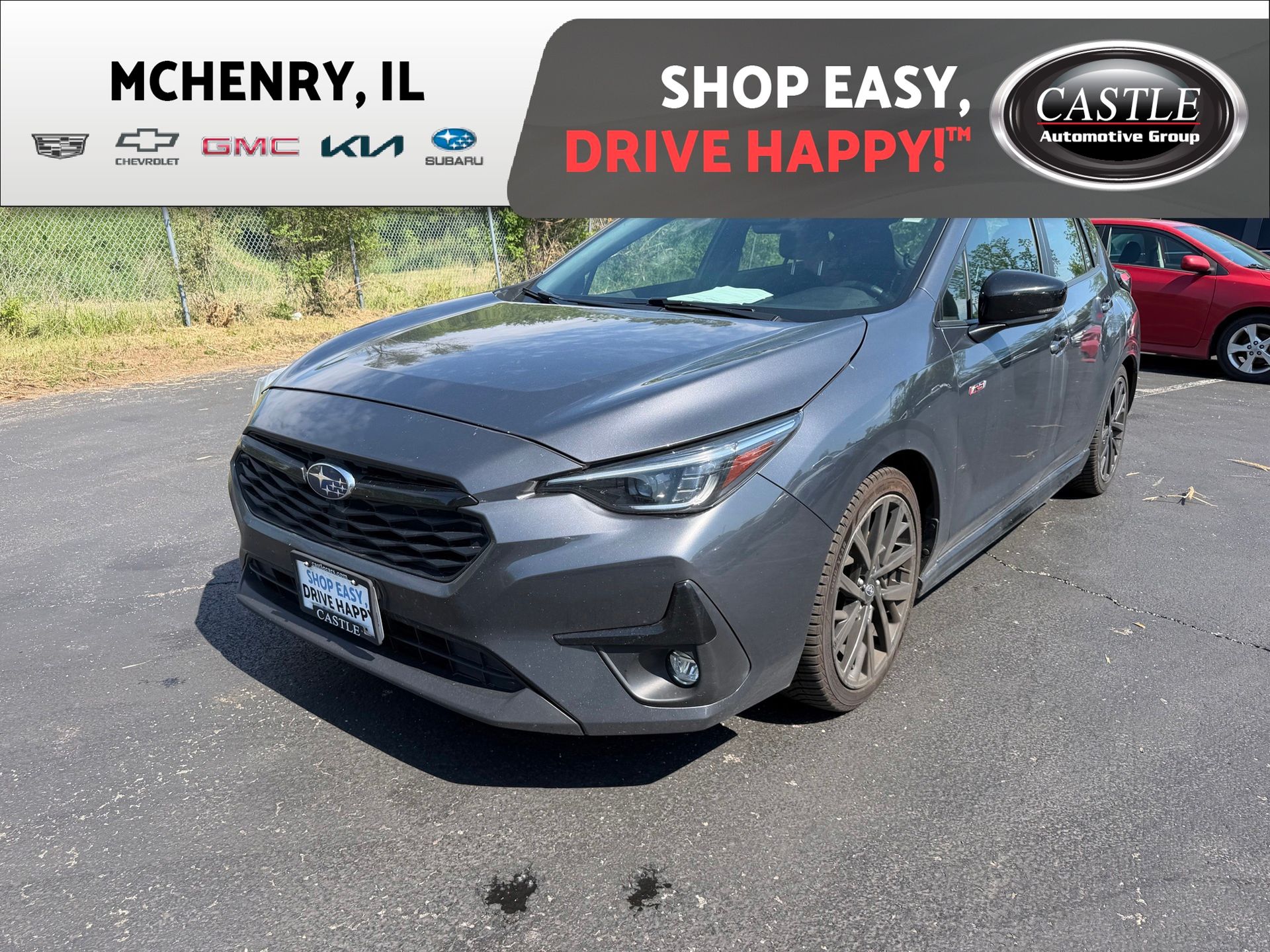 Magnetite Gray Metallic 2024 Subaru Impreza RS AWD Wagon All-Wheel Drive Continuously Variable Transmission