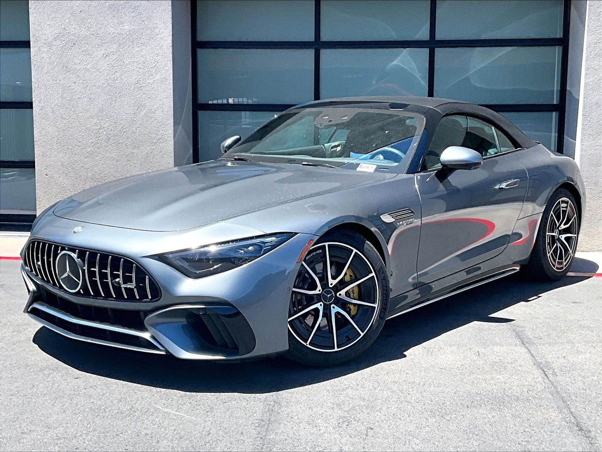 Selenite Gray Metallic 2023 Mercedes-Benz SL-Class Convertible All-Wheel Drive 9-Speed Automatic