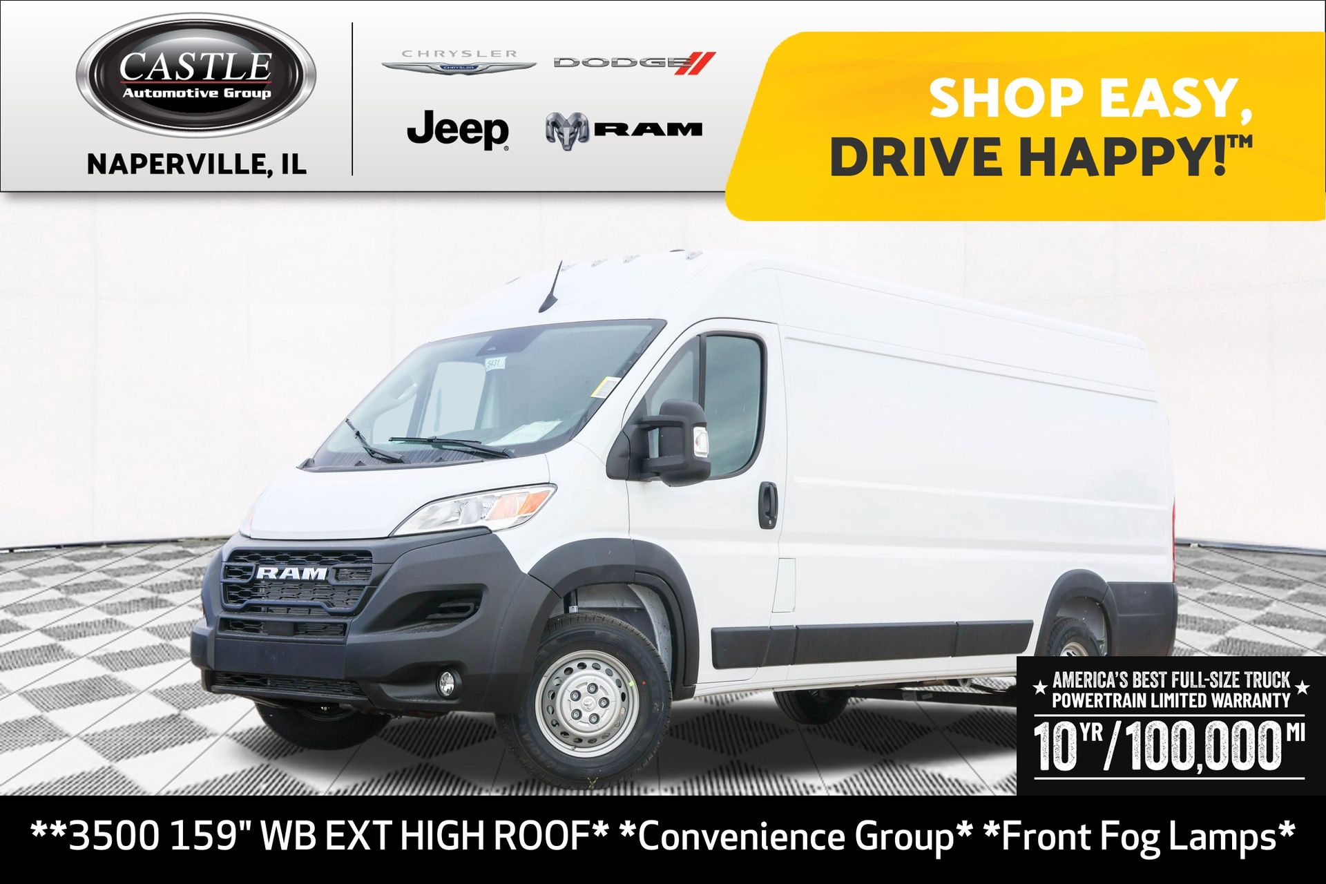 2026 RAM ProMaster 3500 High Roof
