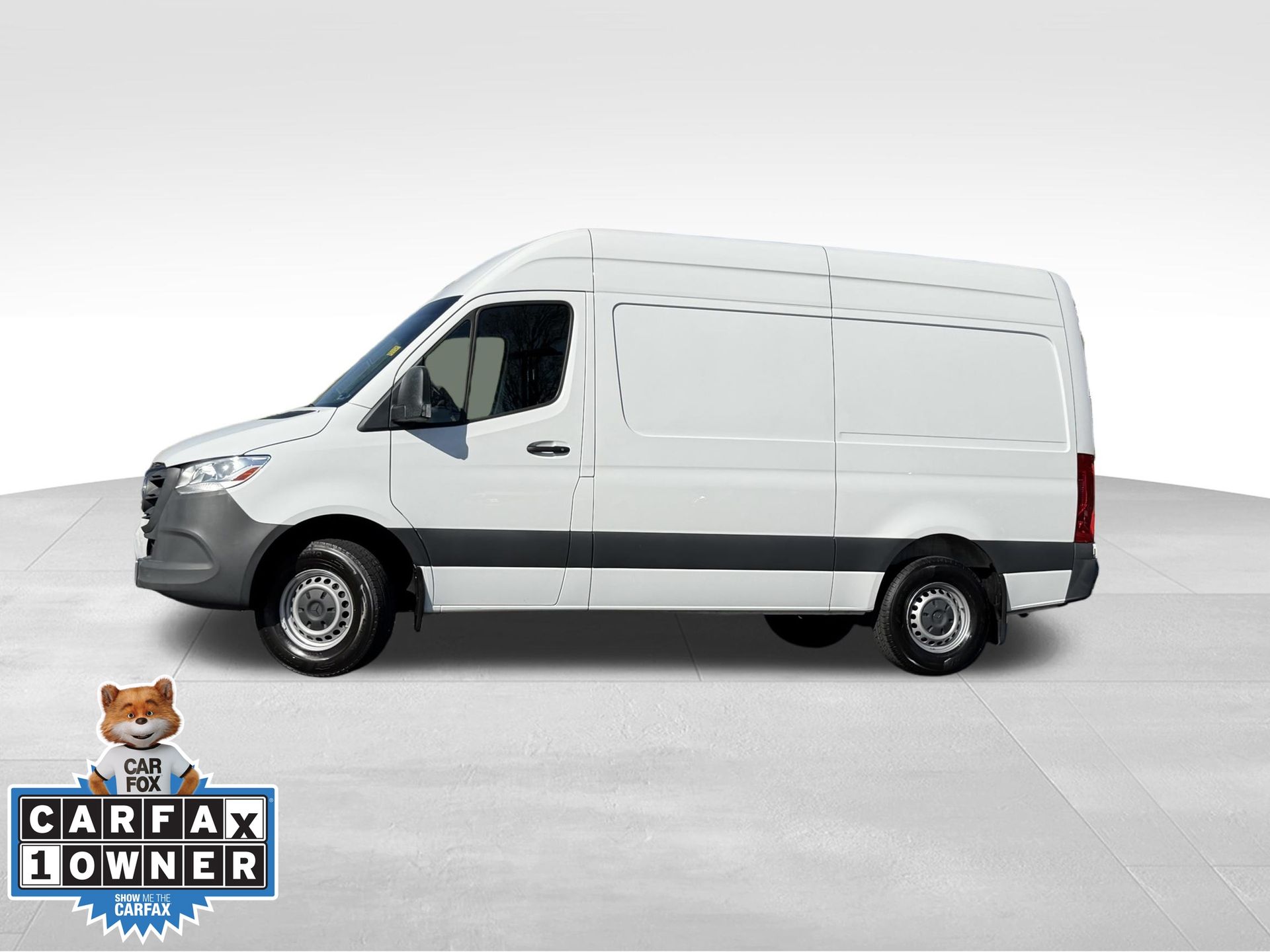 Arctic White 2023 Mercedes-Benz Sprinter Cargo 2500 144 RWD Van Rear-Wheel Drive 9-Speed Automatic