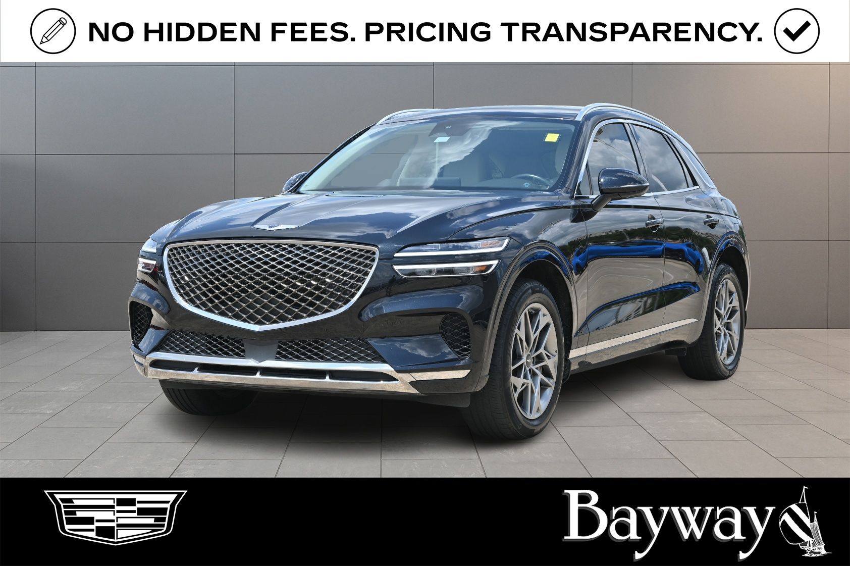 2024 Genesis GV70 2.5T Black at AutoSavvy Houston Southwest