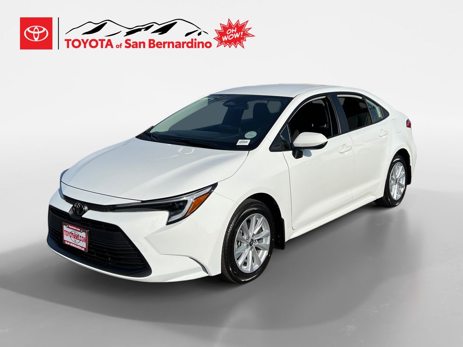 Ice 2026 Toyota Corolla Hybrid LE FWD Sedan Front-Wheel Drive Continuously Variable Transmission