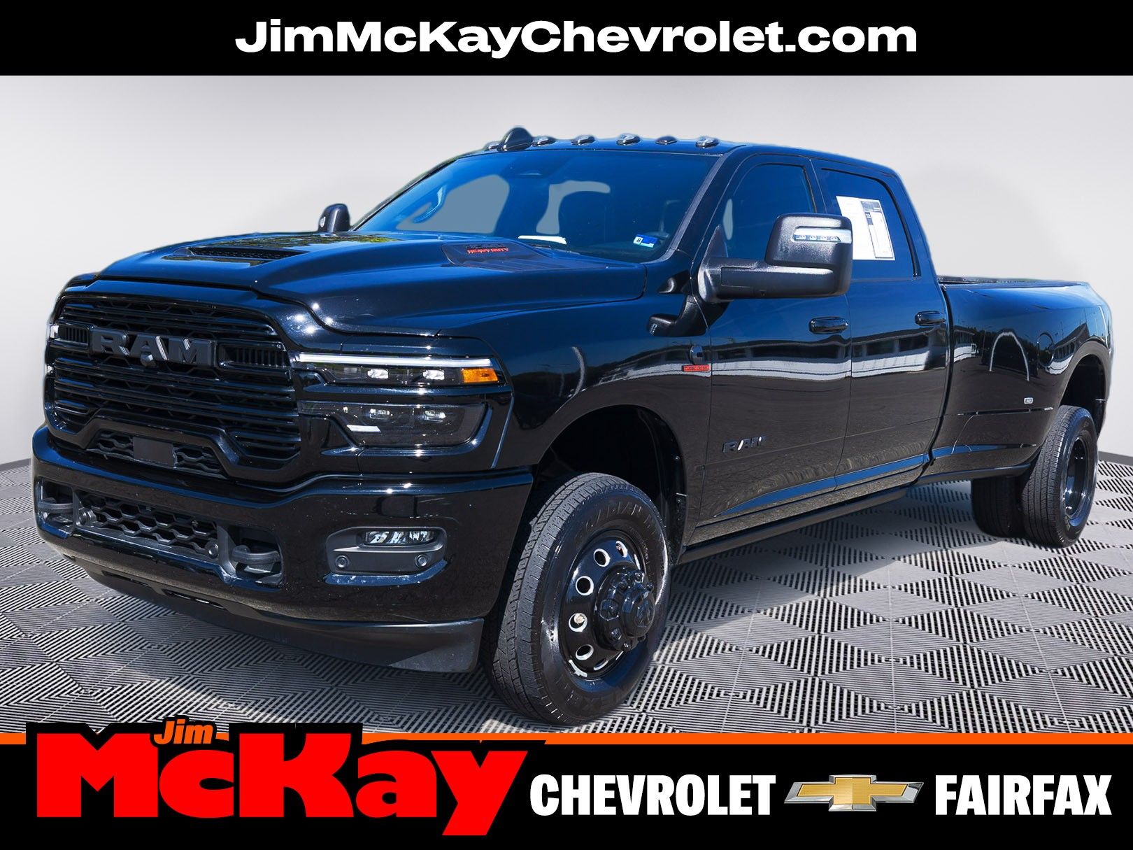 Diamond Black 2025 RAM 3500 Pickup Truck Four-Wheel Drive 8-Speed Automatic