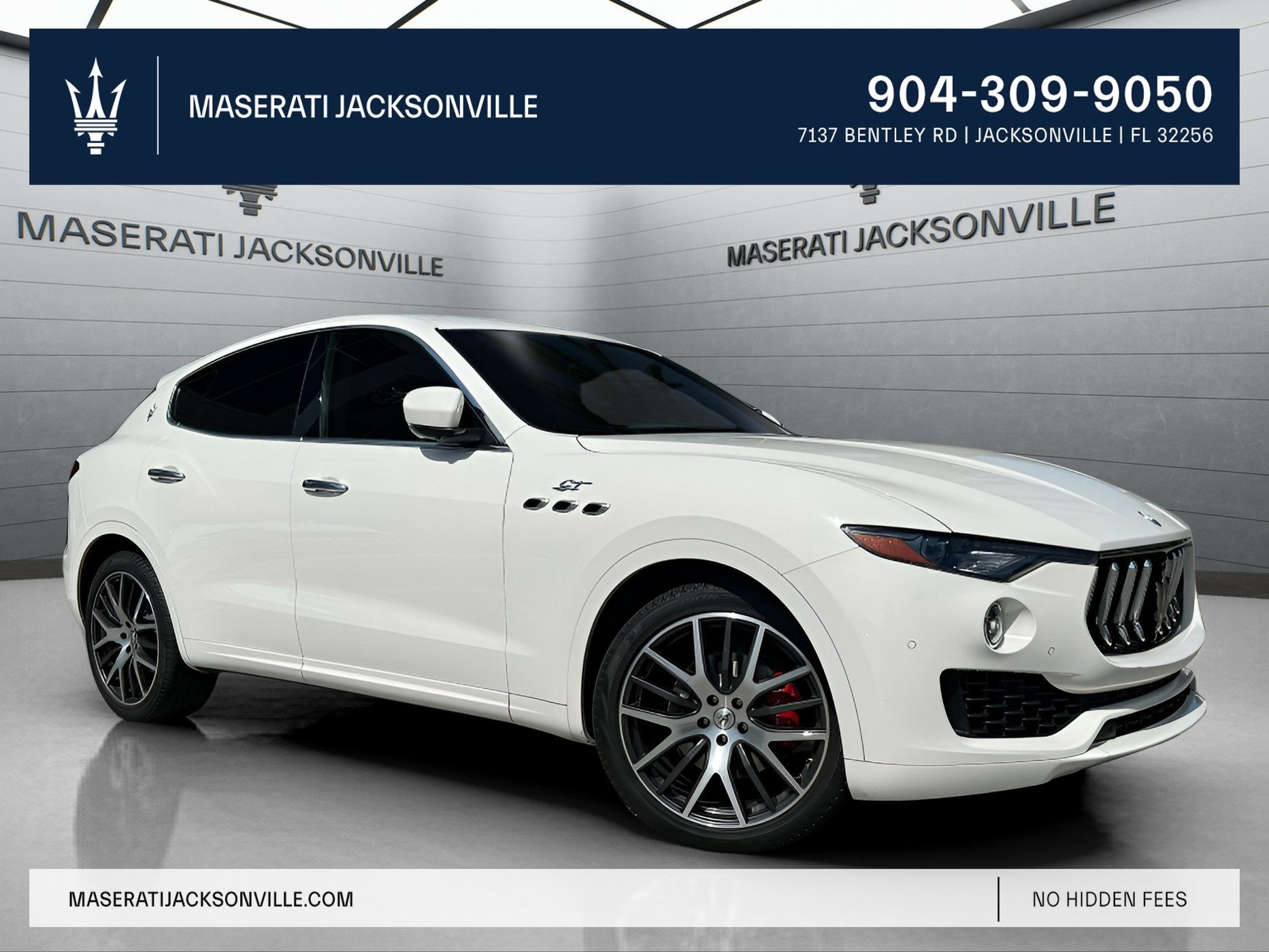 Bianco 2023 Maserati Levante SUV / Crossover All-Wheel Drive 8-Speed Automatic