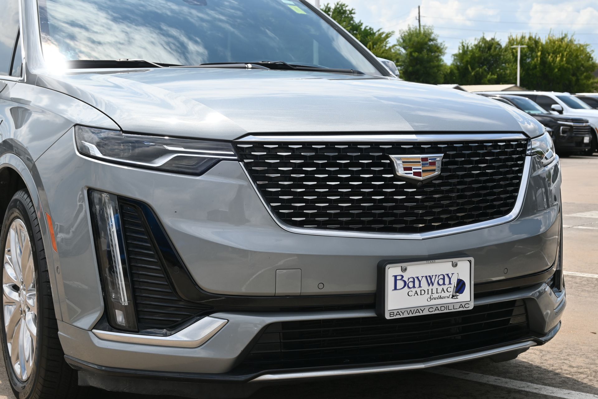 2023 Cadillac XT6 Premium Luxury Silver at Bayway Cadillac of The Woodlands