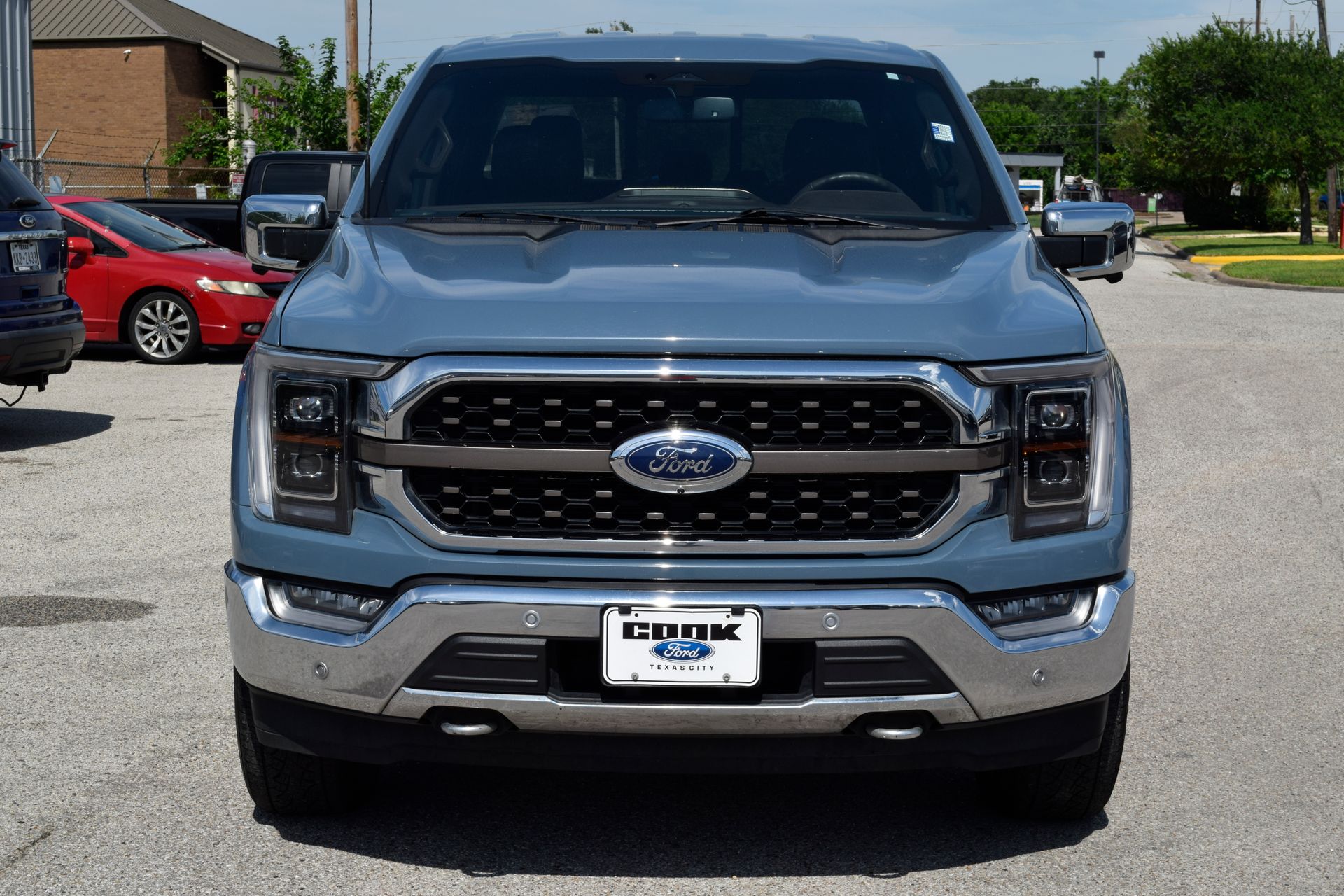 2023 Ford F-150 King Ranch Blue at DeMontrond Ford
