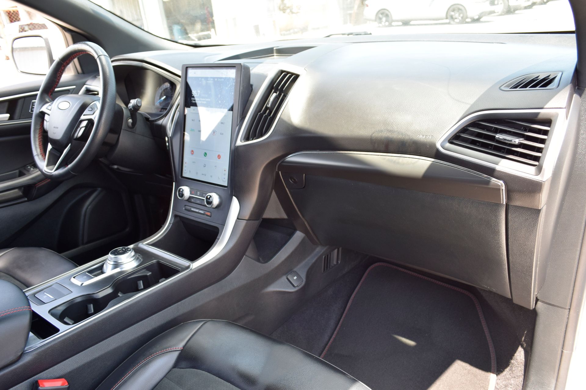 2023 Ford Edge ST Line White at DeMontrond Ford