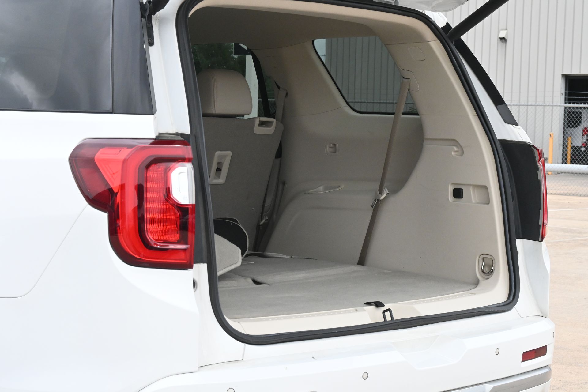 2023 GMC Acadia Denali White at Bayway Cadillac Southwest
