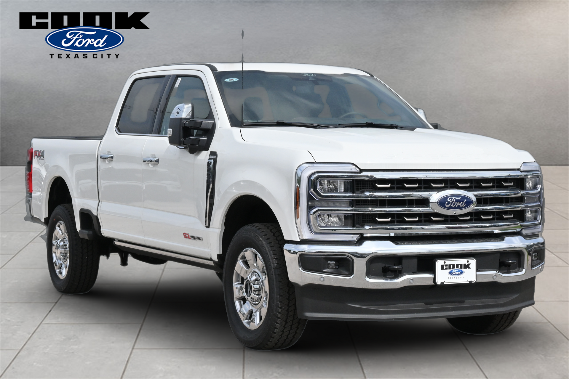 2026 Ford F-250SD King Ranch White at EAG Ford Navasota