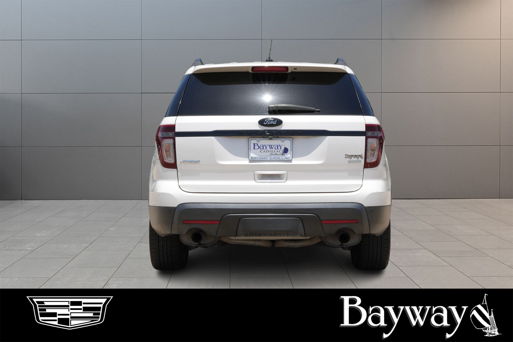 2015 Ford Explorer Sport White at Ultimate Motorsports