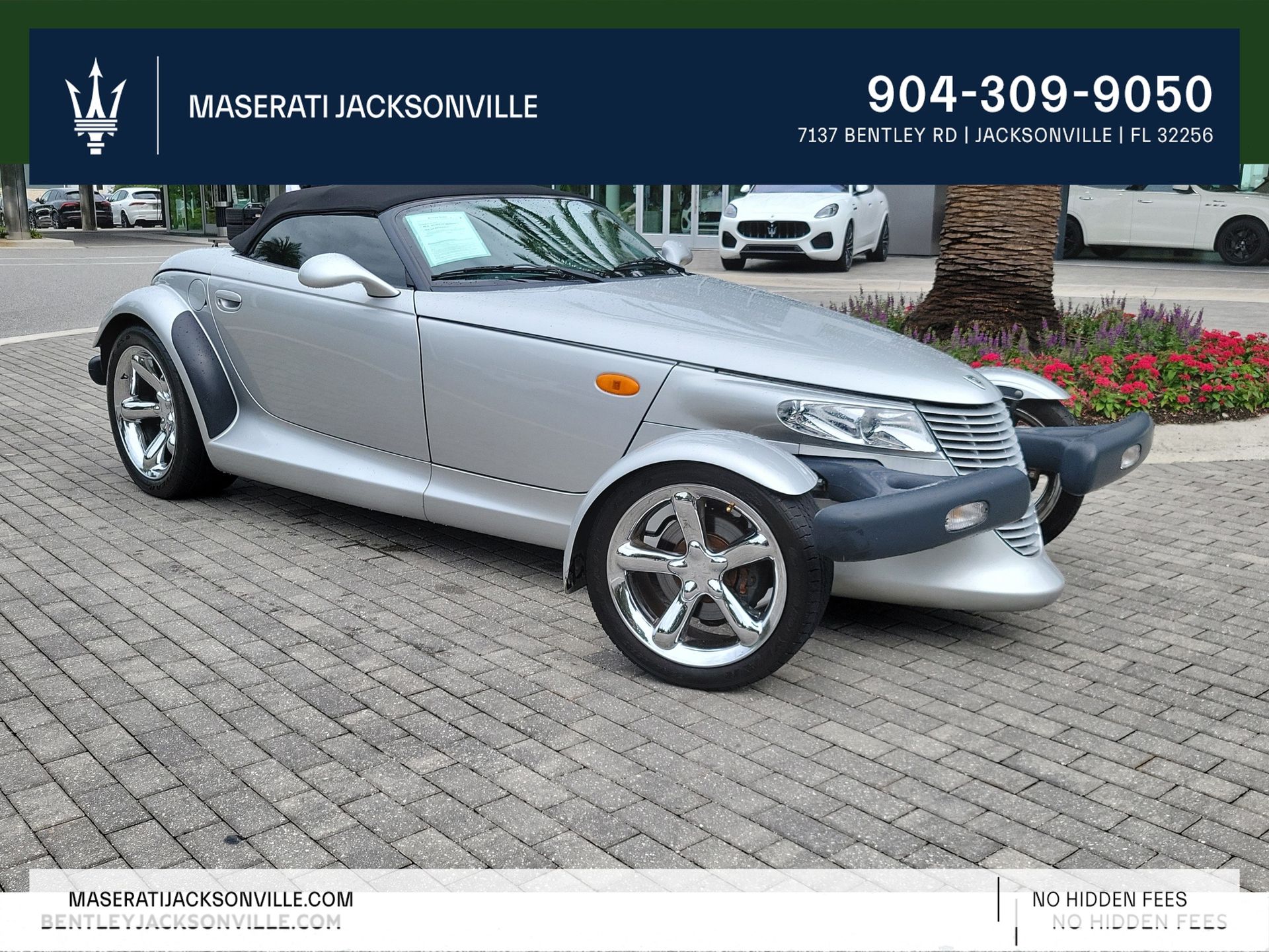 Silver 2001 Chrysler Prowler Convertible Rear-Wheel Drive Automatic