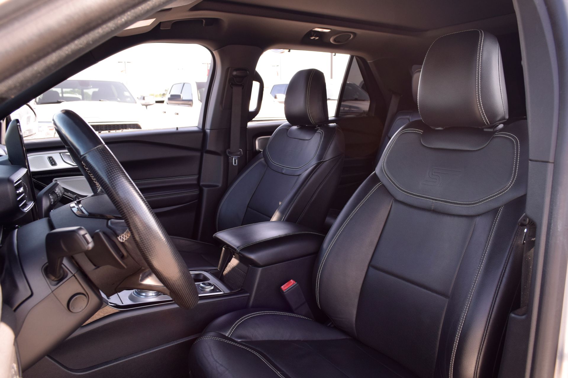 2021 Ford Explorer ST Silver at Wharton Ford