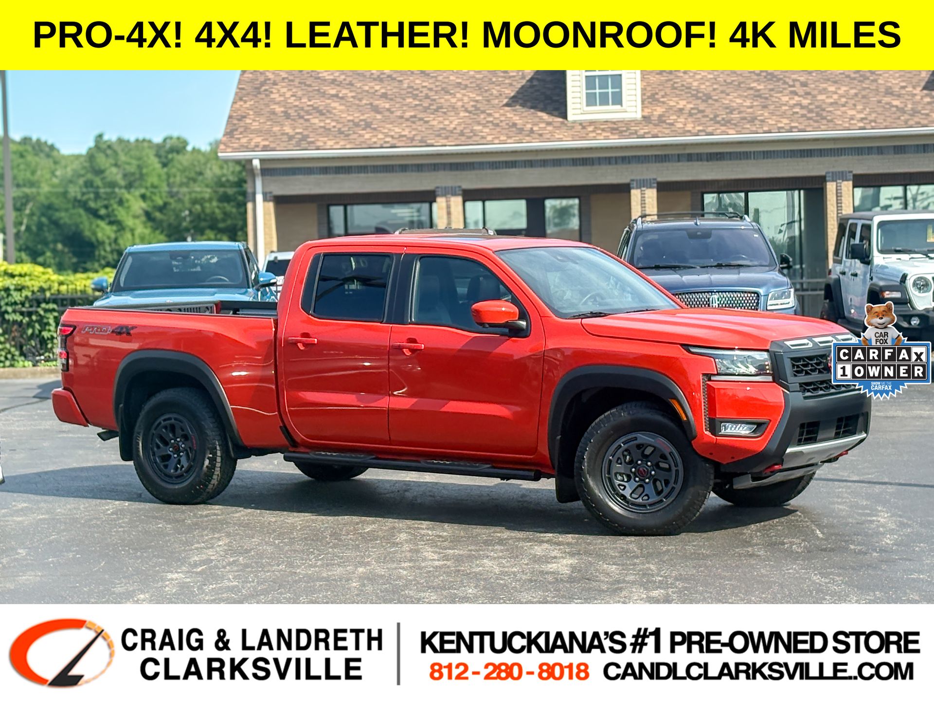  2026 Nissan Frontier PRO-4X Crew Cab LB 4WD   