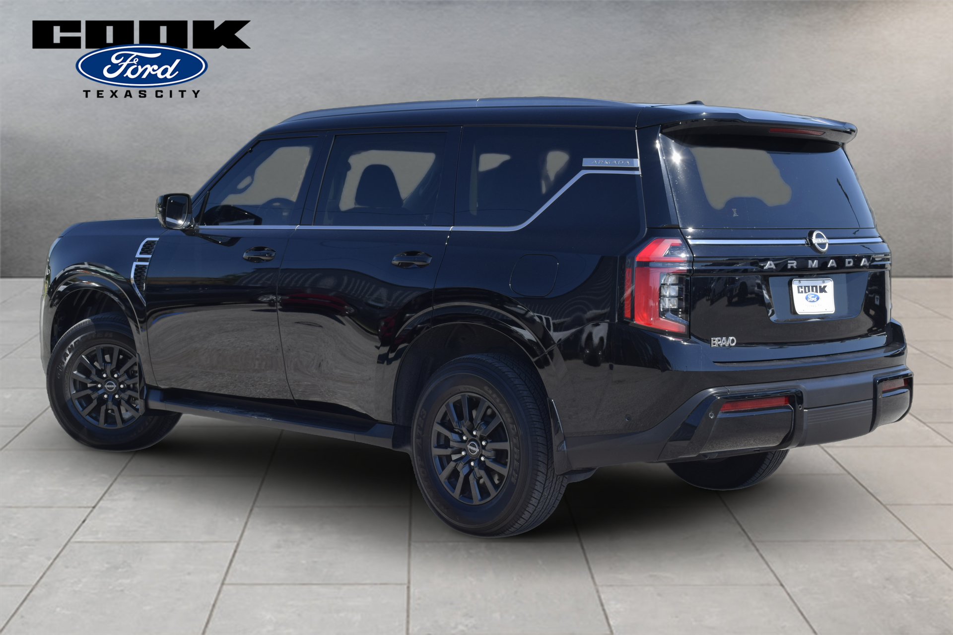 2025 Nissan Armada SV Black at Bravo Nissan