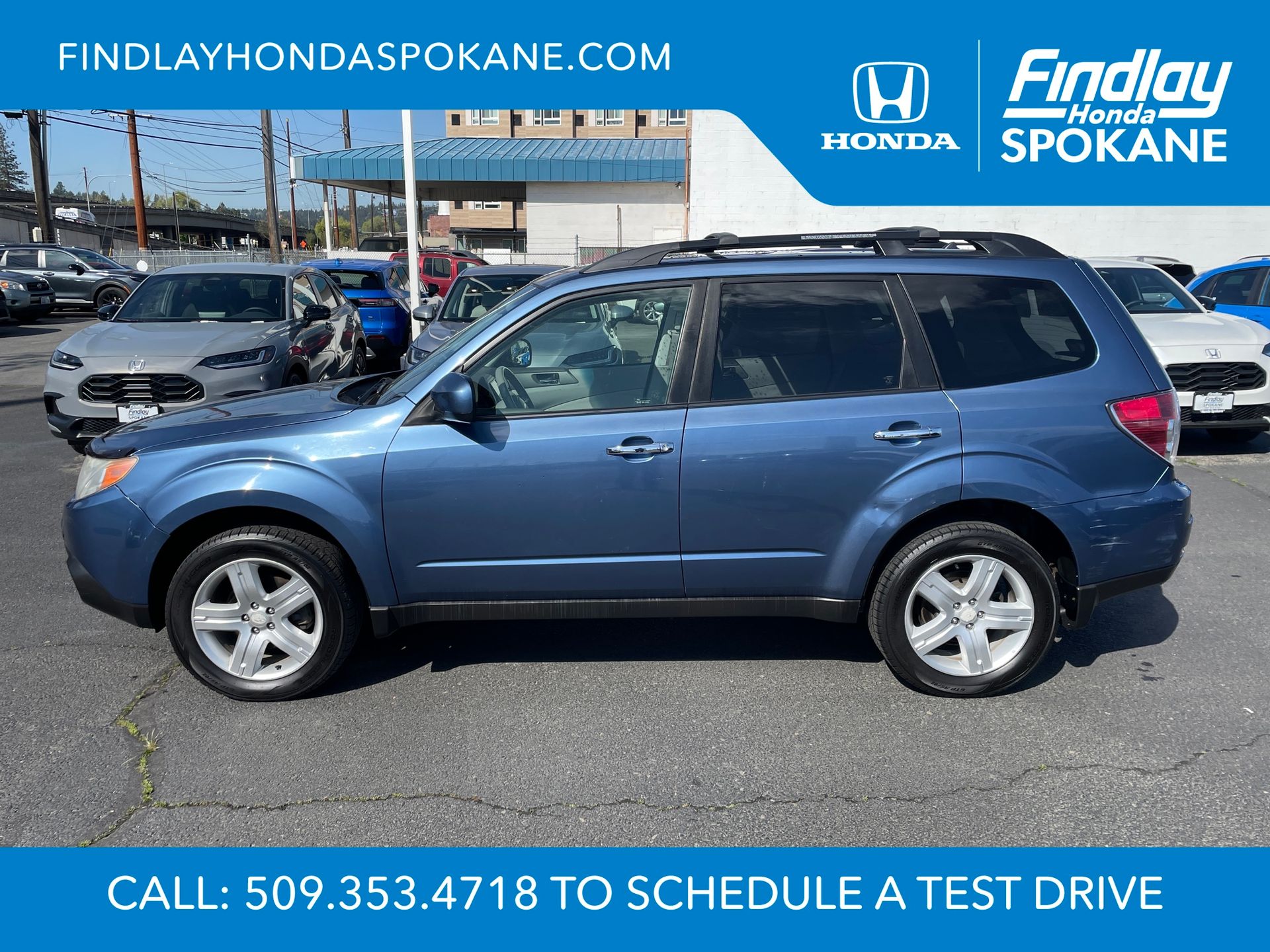 Newport Blue Pearl 2010 Subaru Forester 2.5 X Limited SUV / Crossover All-Wheel Drive 4-Speed Automatic