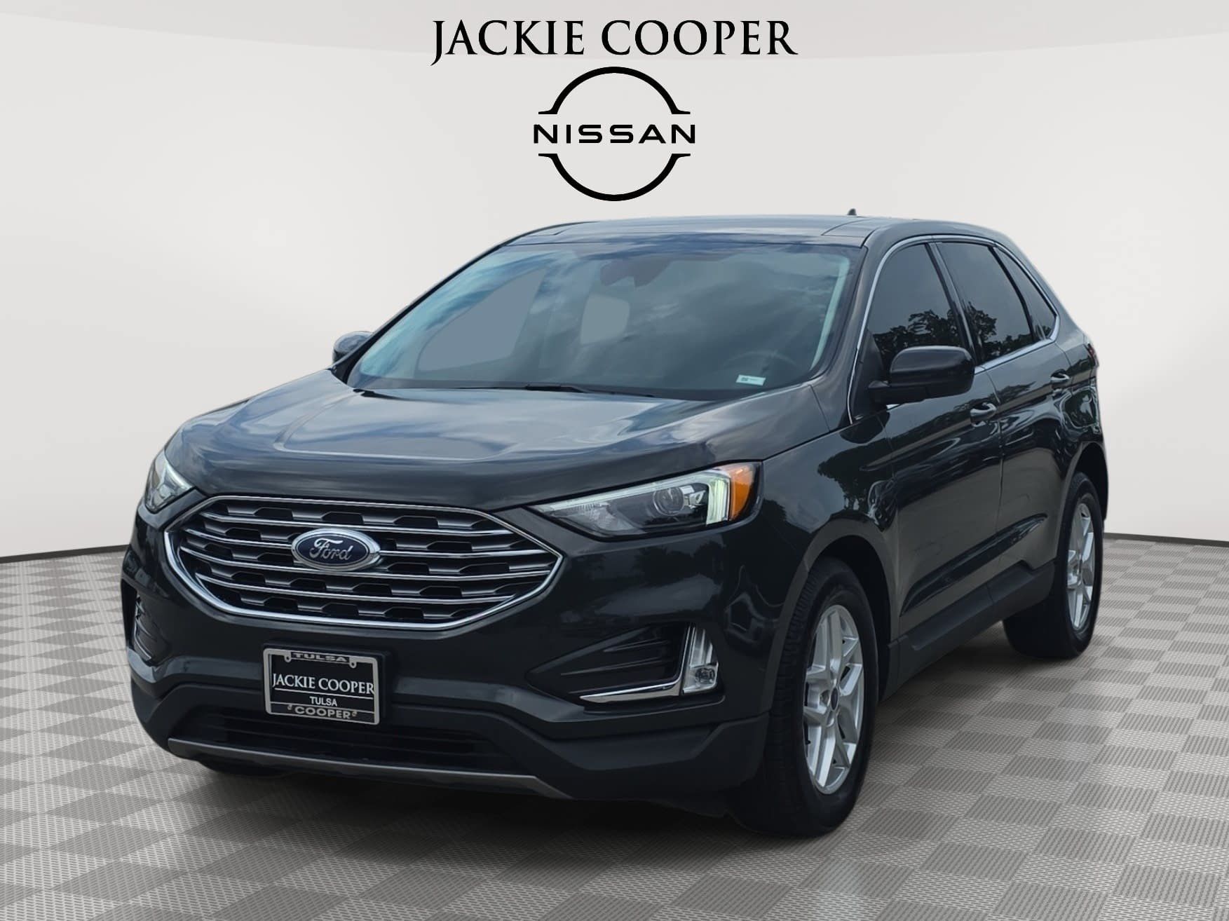 Green Metallic 2022 Ford Edge SUV / Crossover All-Wheel Drive 8-Speed Automatic