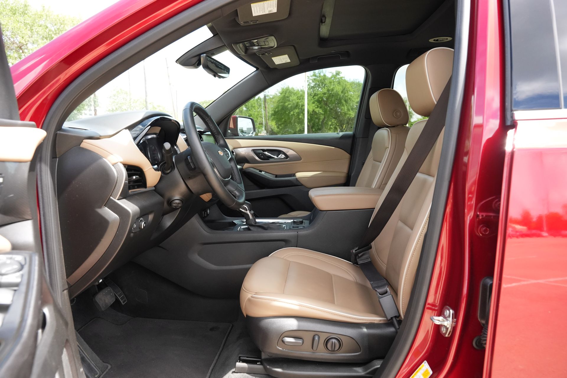 2023 Chevrolet Traverse Premier Red at Classic Elite Chevrolet Hwy 6