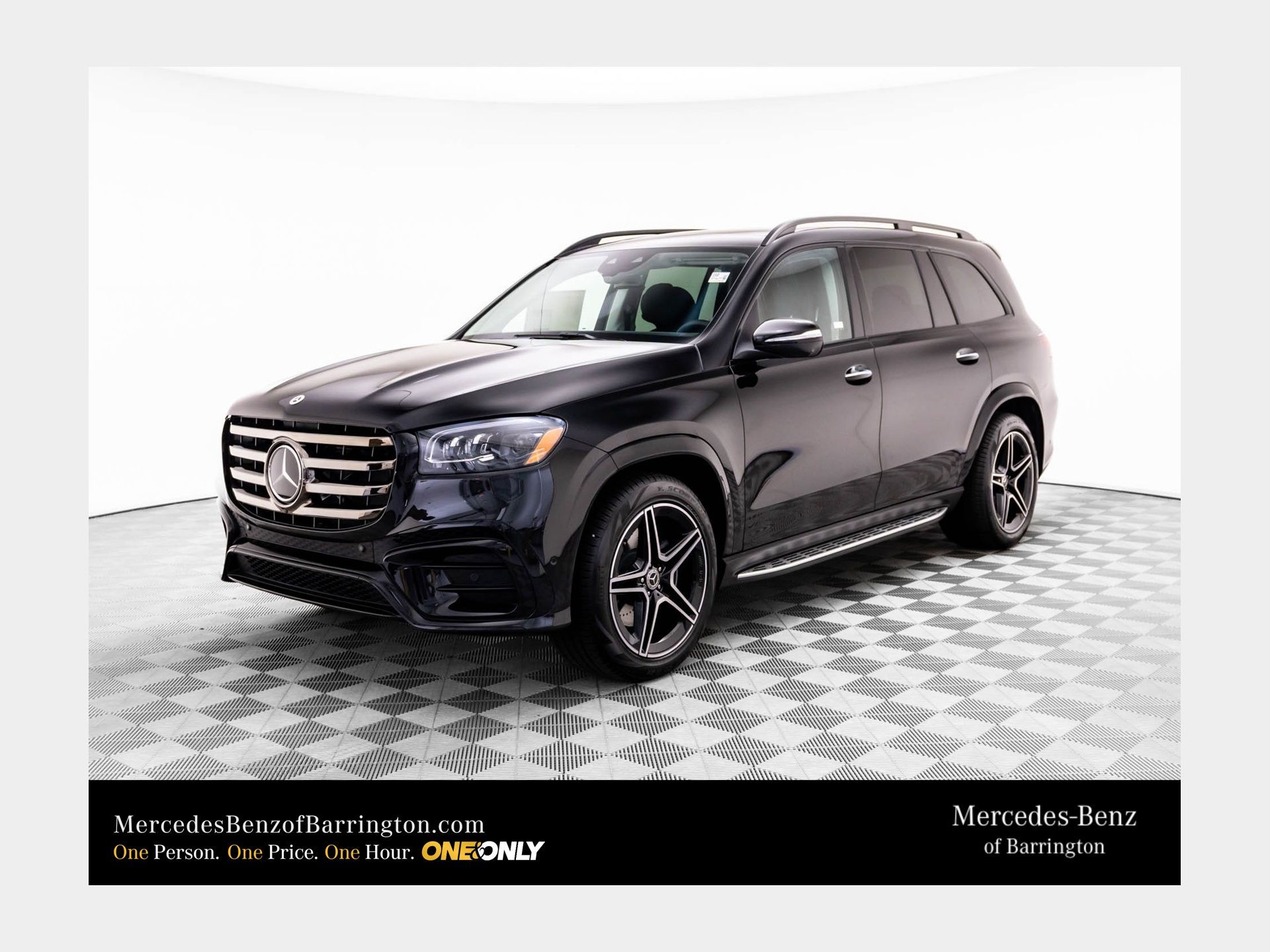Obsidian Black Metallic 2026 Mercedes-Benz GLS SUV / Crossover All-Wheel Drive 9-Speed Automatic