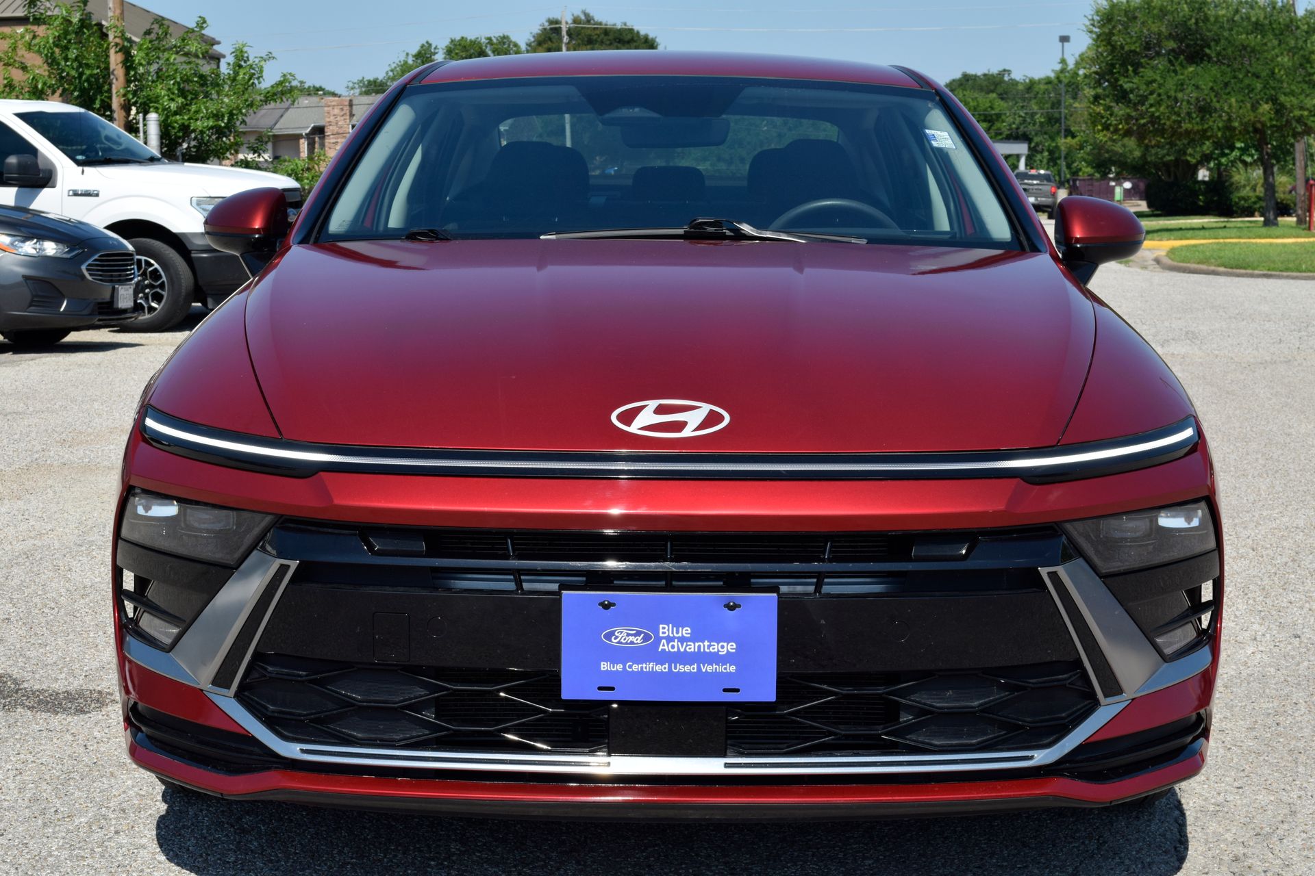 2025 Hyundai Sonata SEL Red at Classic Elite Chevrolet Sugar Land
