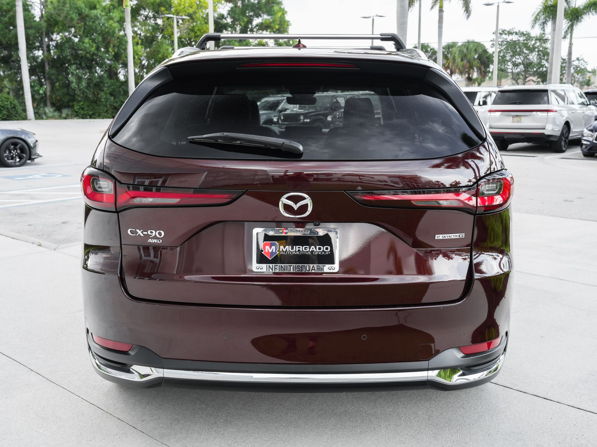 used 2024 Mazda CX-90 car, priced at $31,400