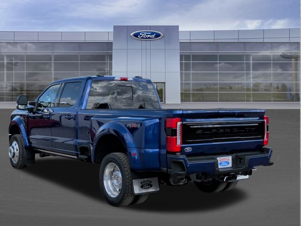 2026 Ford F-450SD Platinum Blue at Wharton Ford