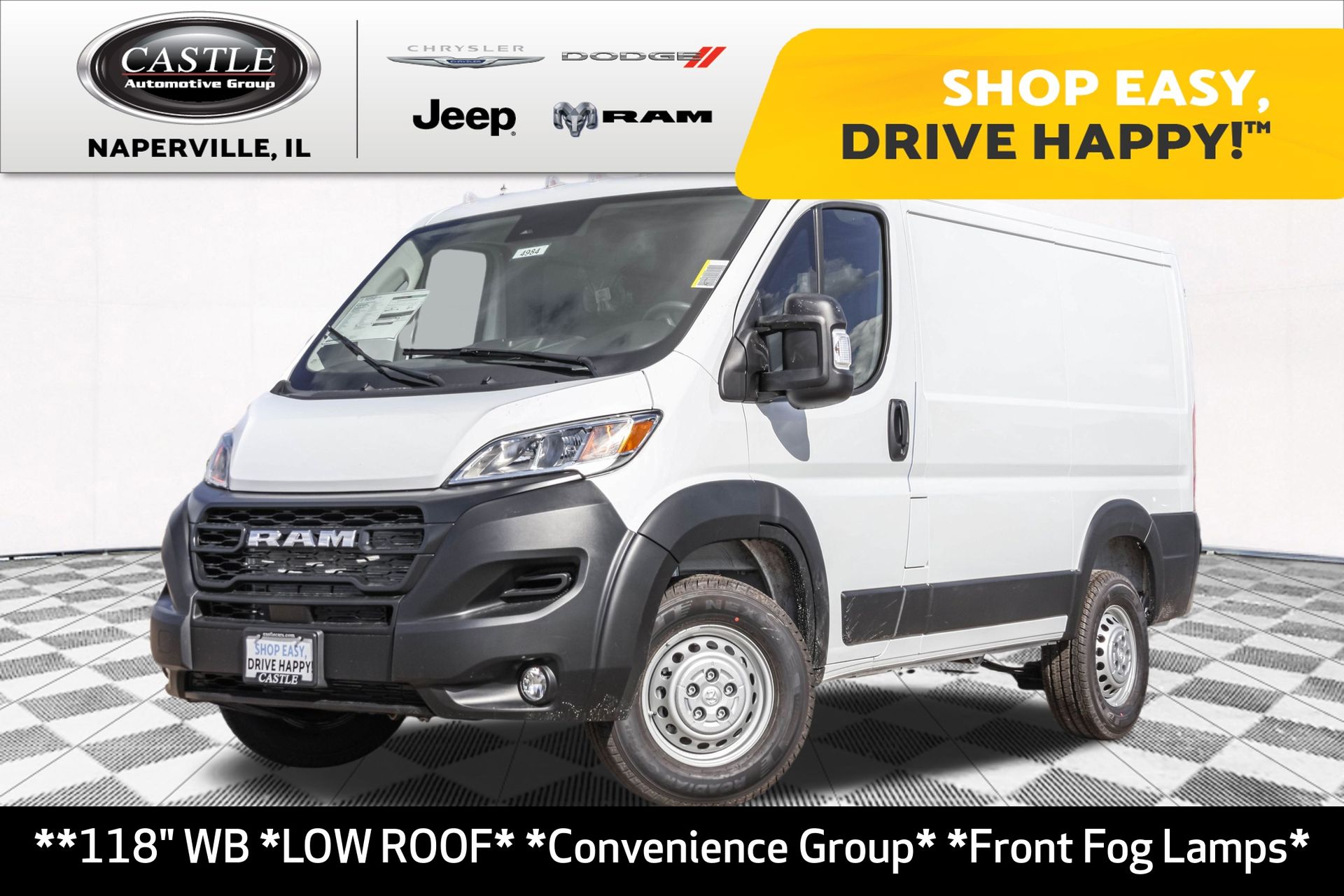 2026 RAM ProMaster 1500 Low Roof