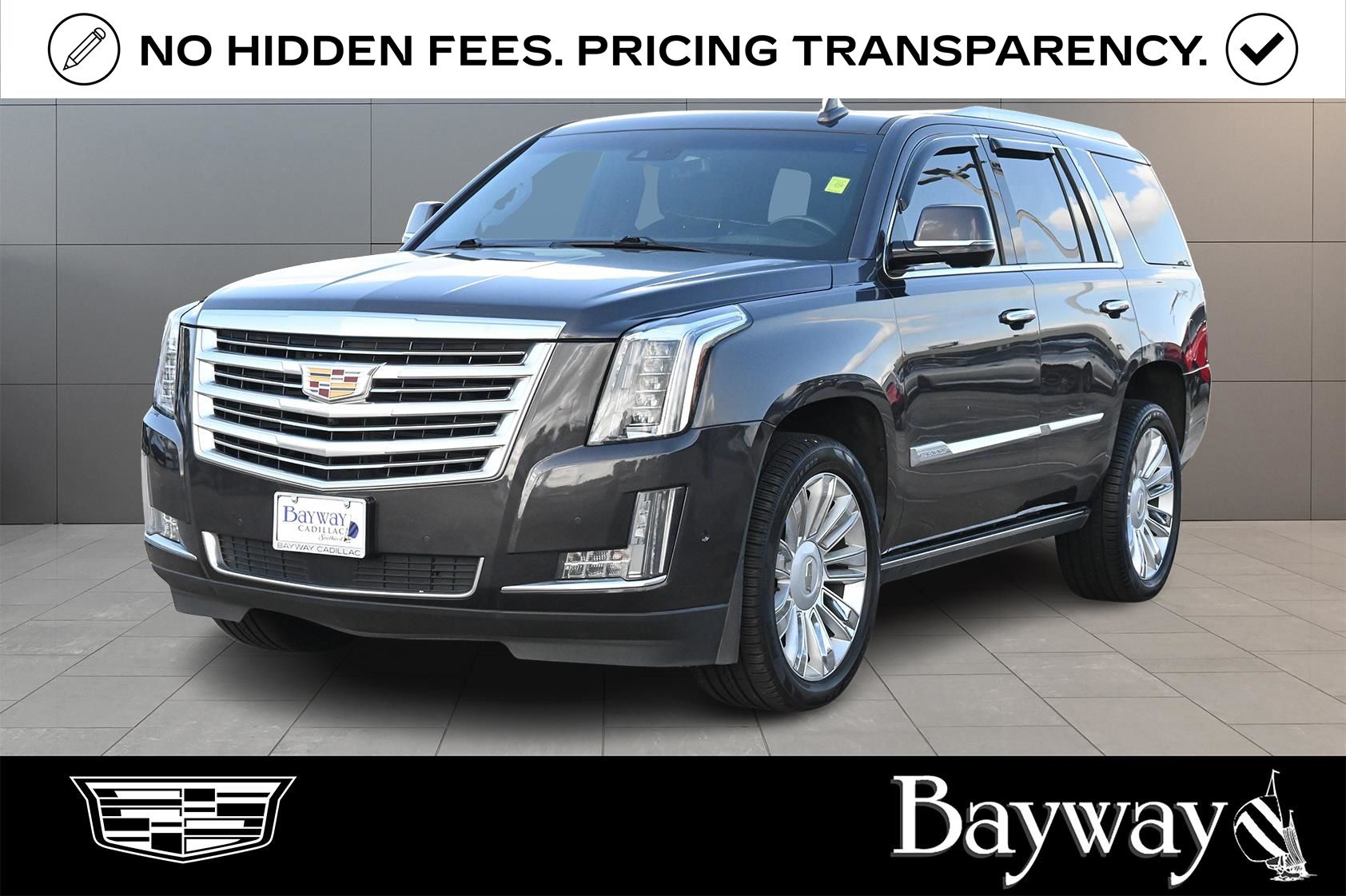 2018 Cadillac Escalade Platinum Edition Gray at Tom Peacock Cadillac