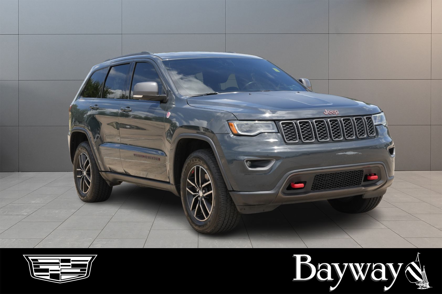 2017 Jeep Grand Cherokee Trailhawk Black at Bayway Cadillac of The Woodlands