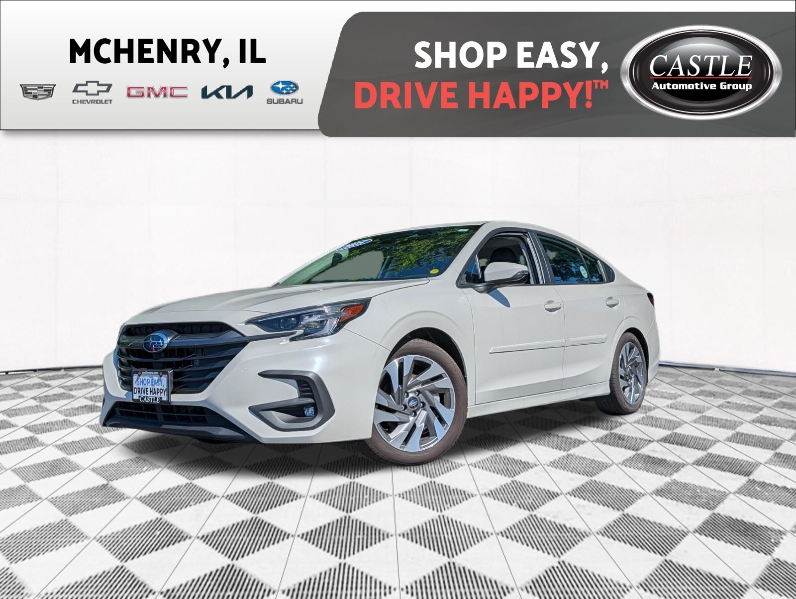 Crystal White Pearl 2025 Subaru Legacy Limited AWD Sedan All-Wheel Drive Continuously Variable Transmission