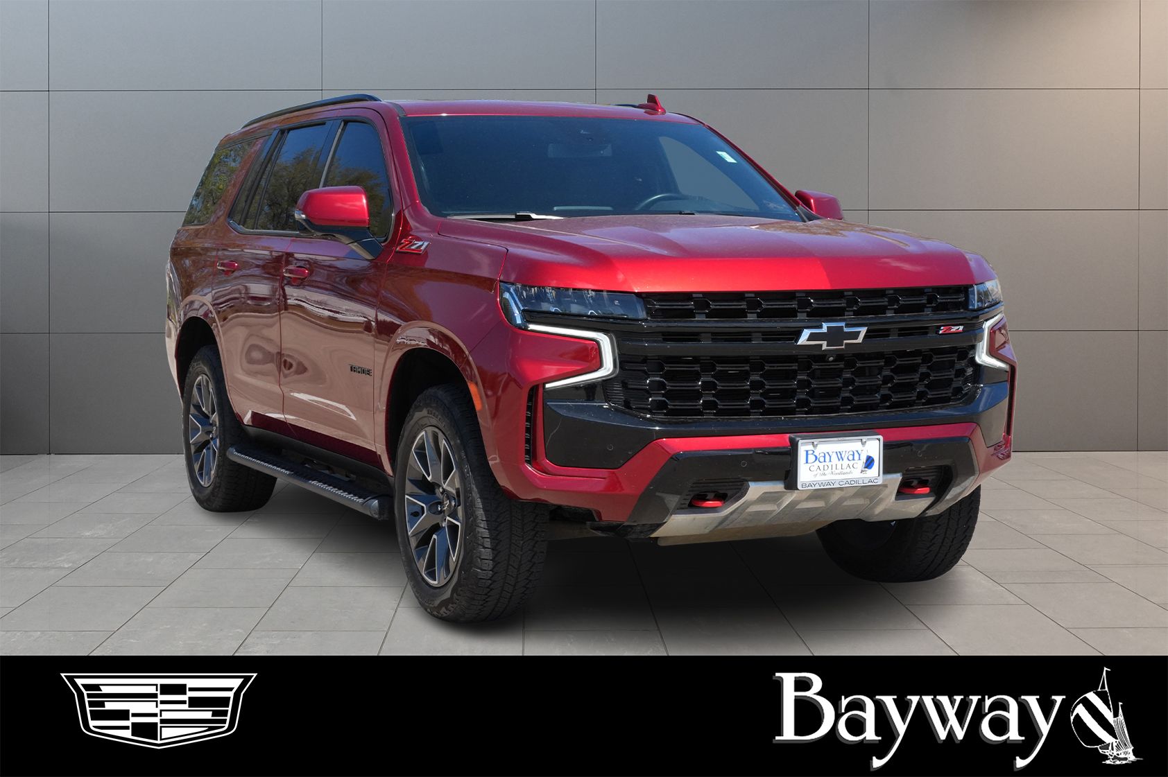 2024 Chevrolet Tahoe Z71 Red at Bayway Cadillac Southwest