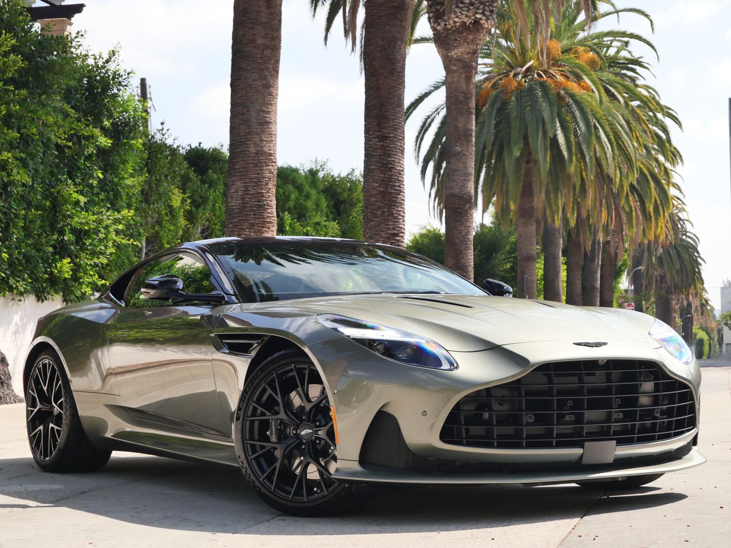 Titanium Gray 2025 Aston Martin DB12 Coupe Rear-Wheel Drive 8-Speed Automatic