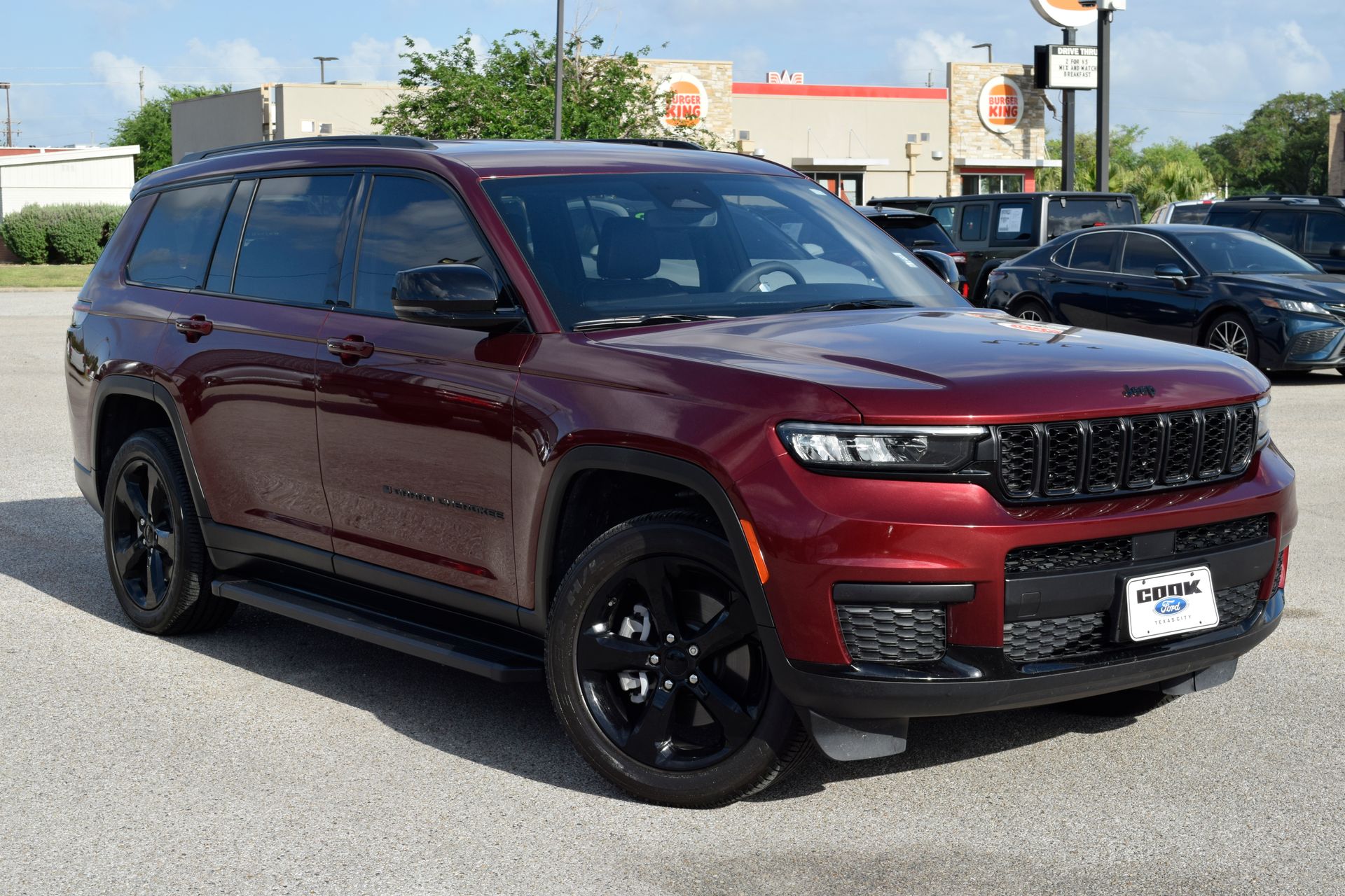 2023 Jeep Grand Cherokee L Altitude Red at Wharton Ford