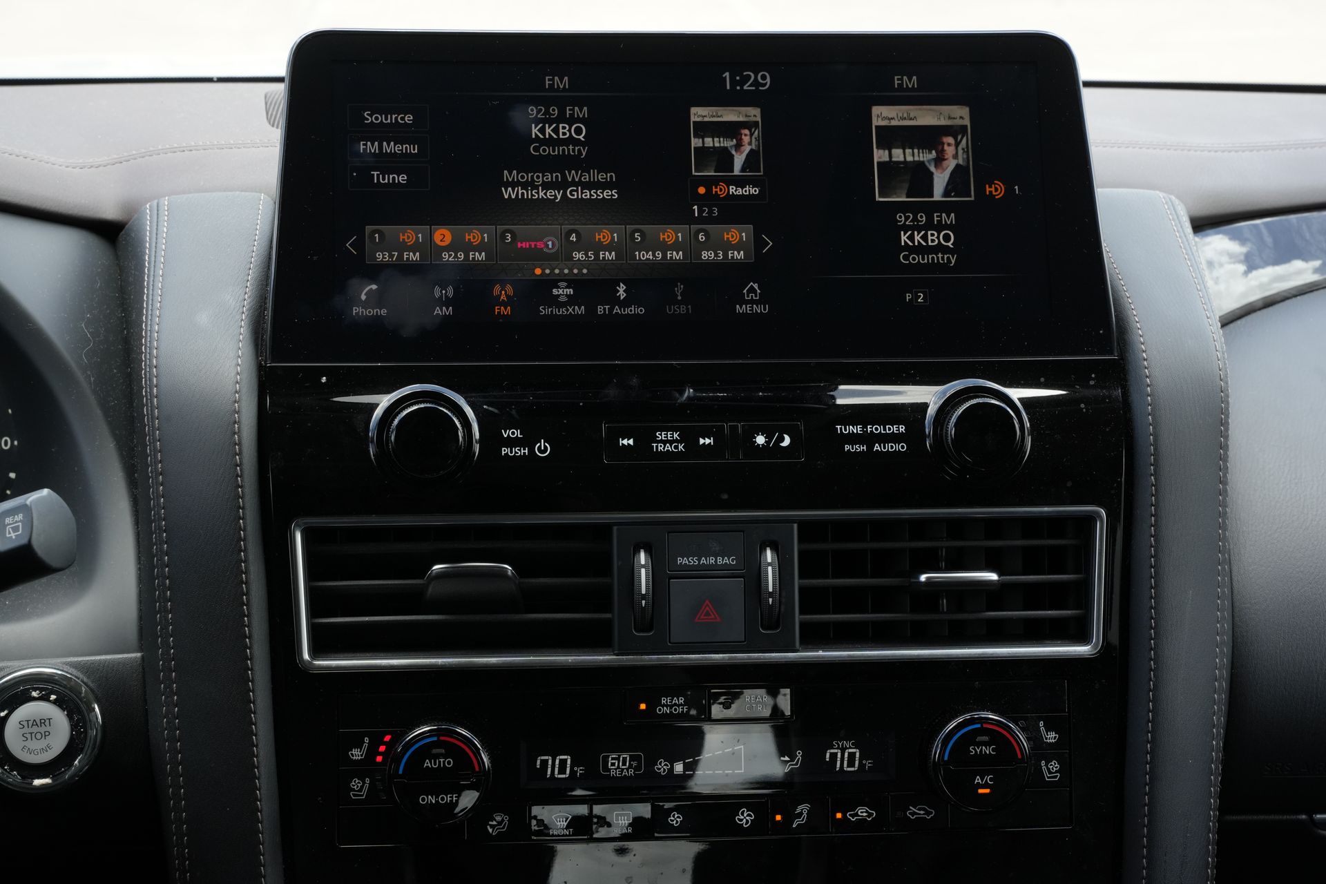 2023 Nissan Armada Platinum White at DeMontrond Ford