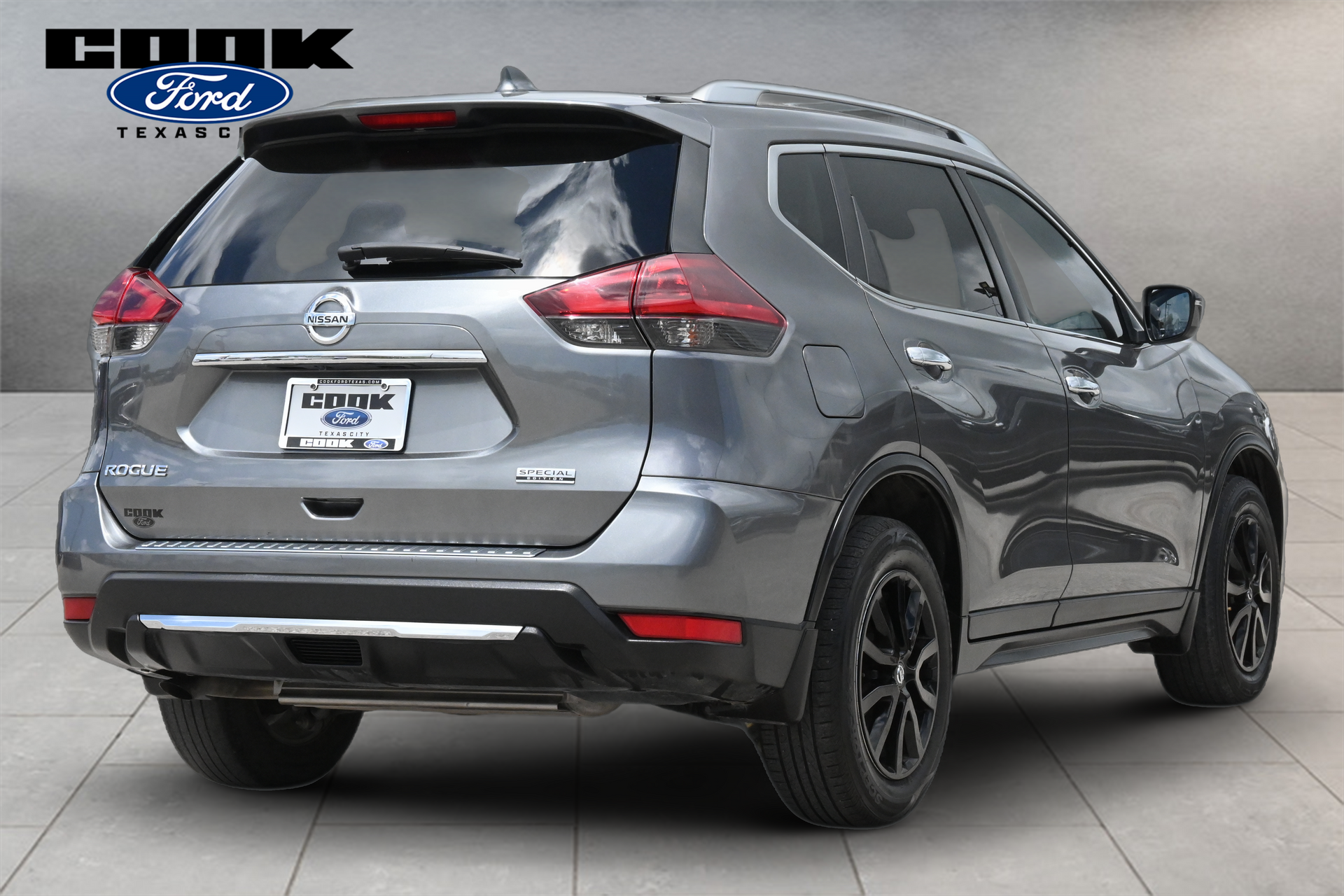2019 Nissan Rogue S Gray at Baytown Hyundai