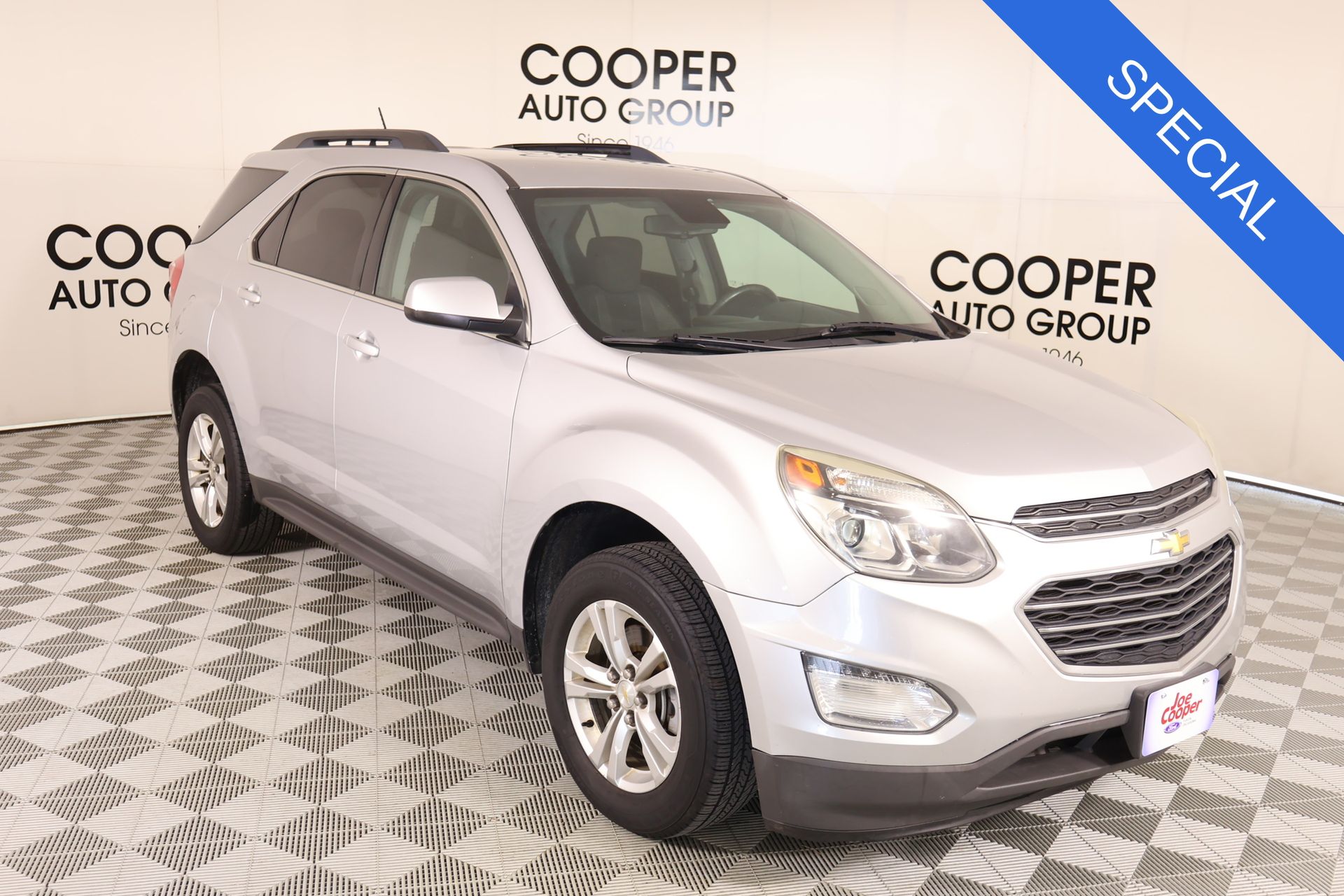 Silver Ice Metallic 2016 Chevrolet Equinox SUV / Crossover Front-Wheel Drive 6-Speed Automatic Overdrive