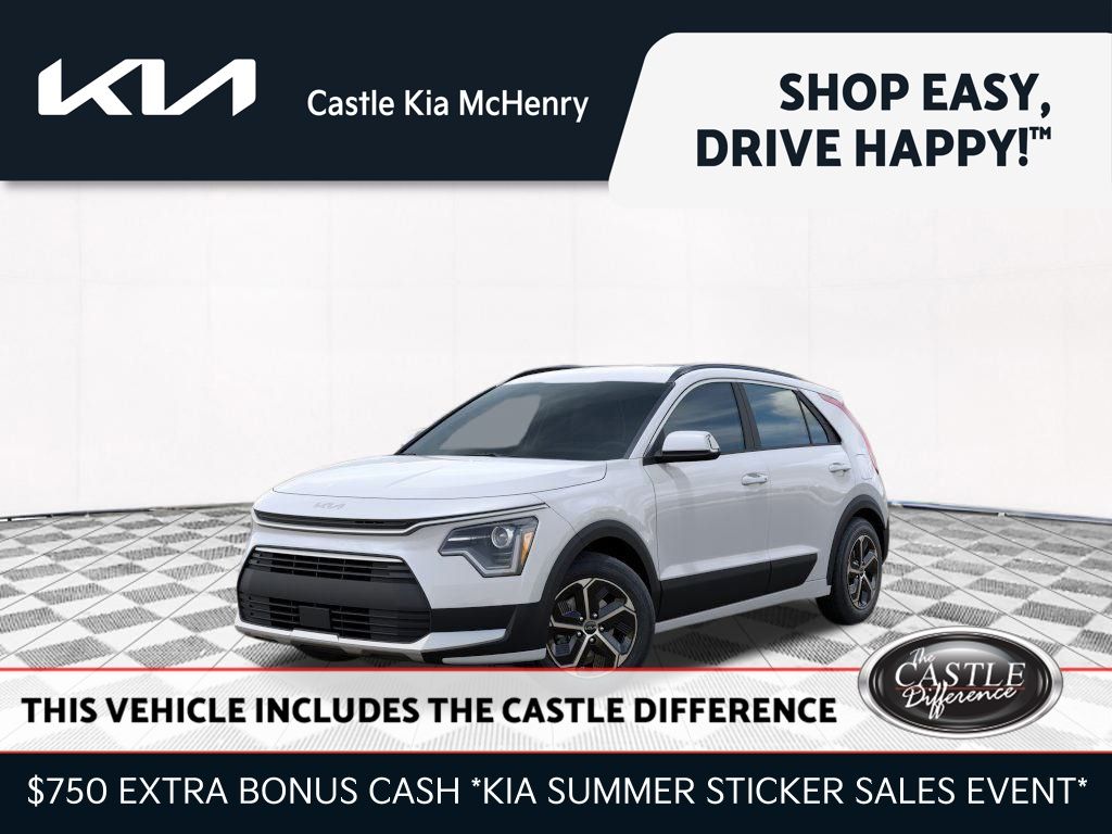 Snow White Pearl 2026 Kia Niro SUV / Crossover Front-Wheel Drive 6-Speed Dual Clutch