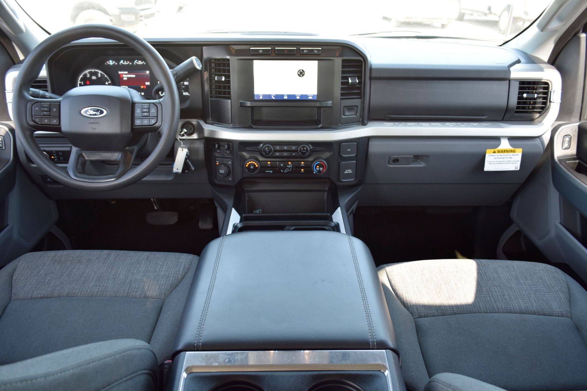 2024 Ford F-350SD XLT White at Central Houston Nissan