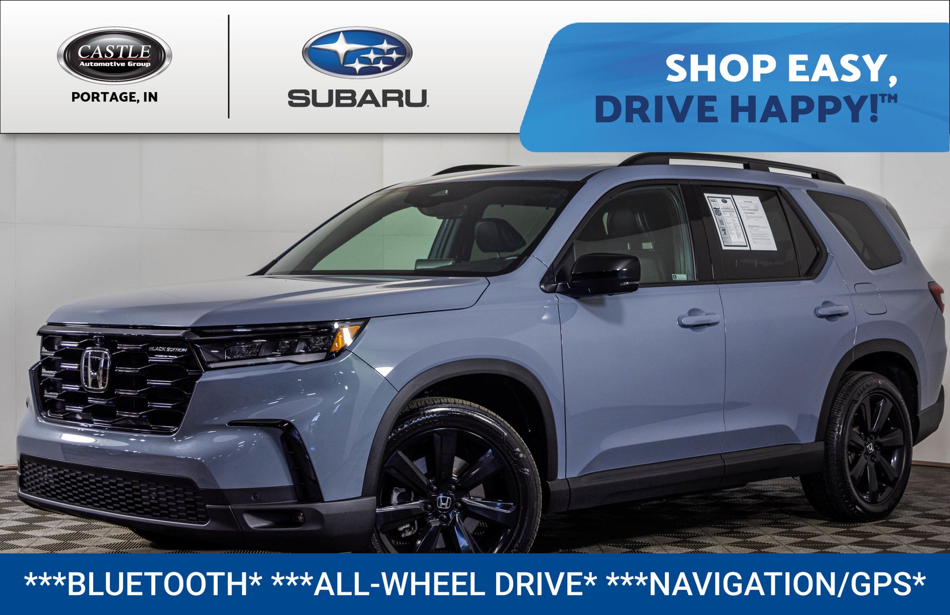Blue 2025 Honda Pilot SUV / Crossover All-Wheel Drive Automatic