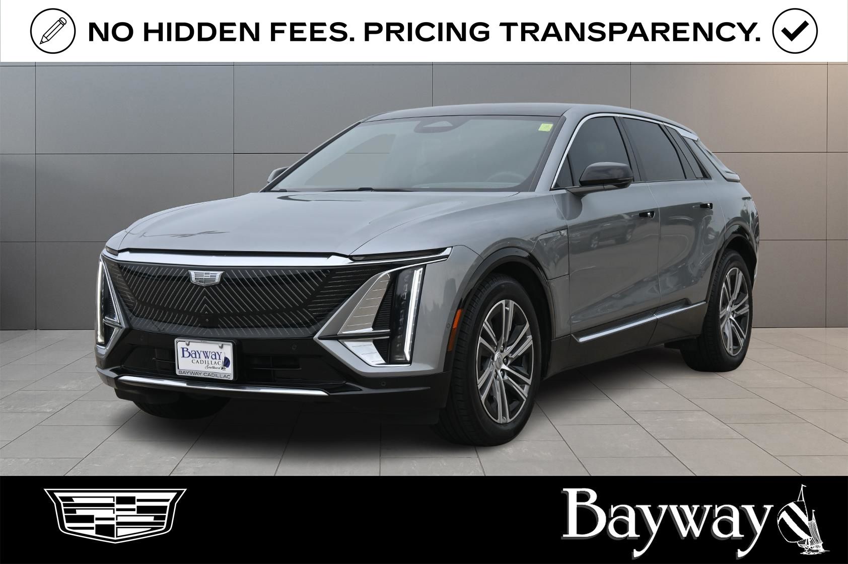 Argent Silver Metallic 2025 Cadillac LYRIQ Luxury 1 RWD SUV / Crossover Rear-Wheel Drive 1-Speed Automatic