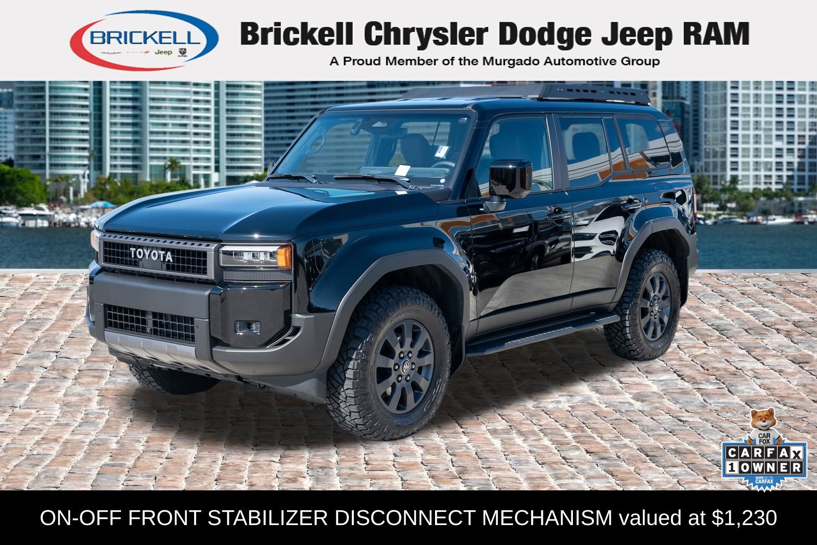 Black 2026 Toyota Land Cruiser 4WD SUV / Crossover Four-Wheel Drive 8-Speed Automatic