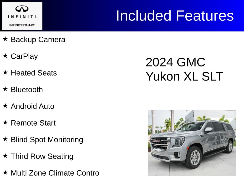 used 2024 GMC Yukon XL car, priced at $49,900